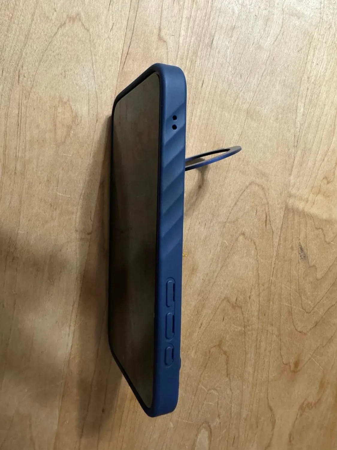 CloudValley Cover per iPhone 15 Pro Max blu opaco MagSafe