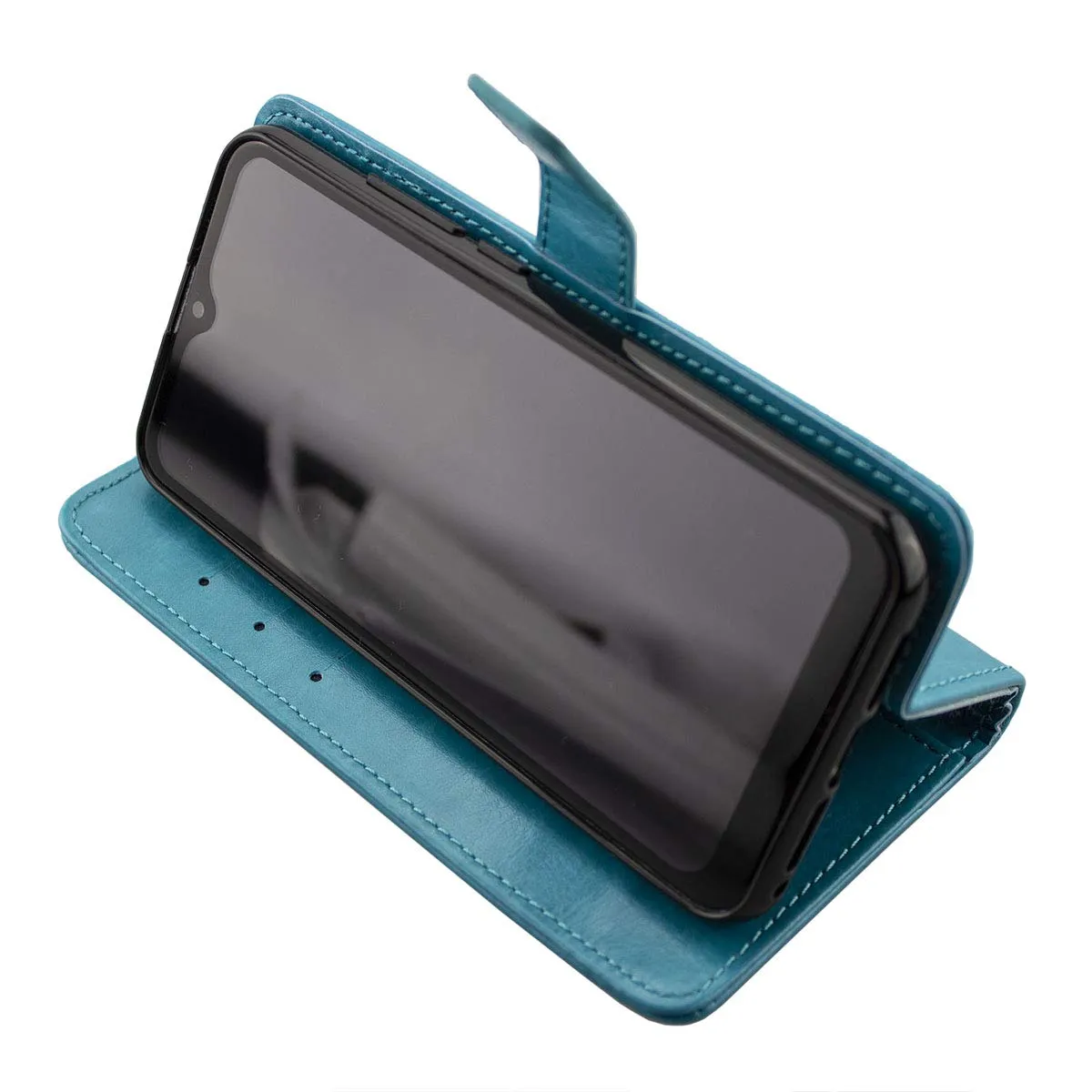 caseroxx Bookstyle Gigaset GS110 Custodia Azzurro Chiaro