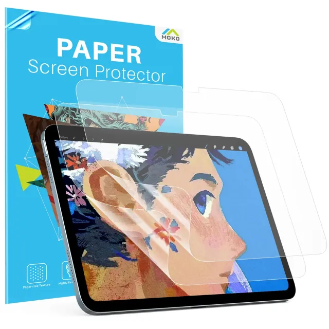 MoKo iPad A16 11/10 Pellicola Paperfeel 2 Pezzi Effetto Carta