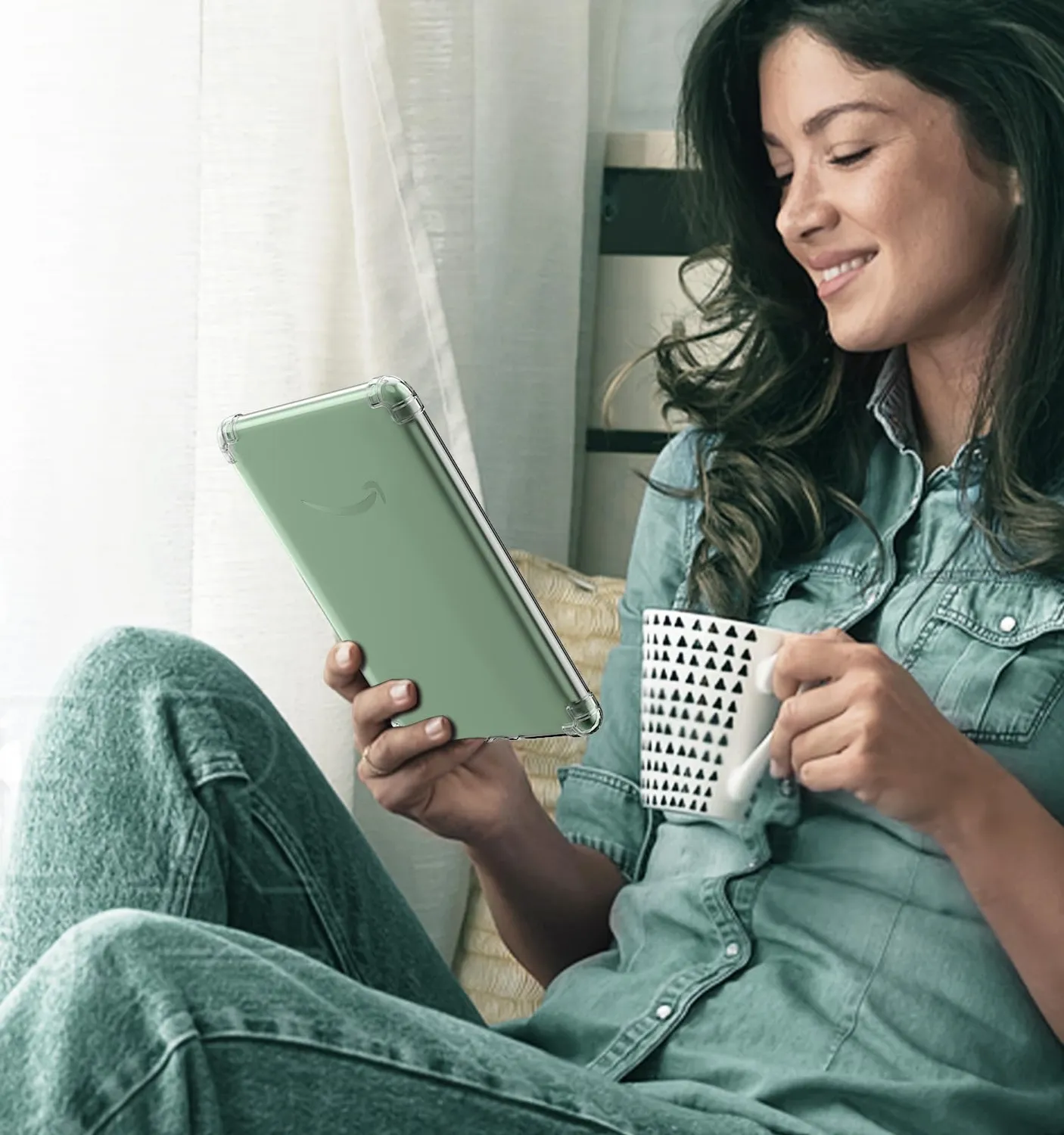 MoKo Kindle 11ª Gen C2V2L custodia trasparente TPU