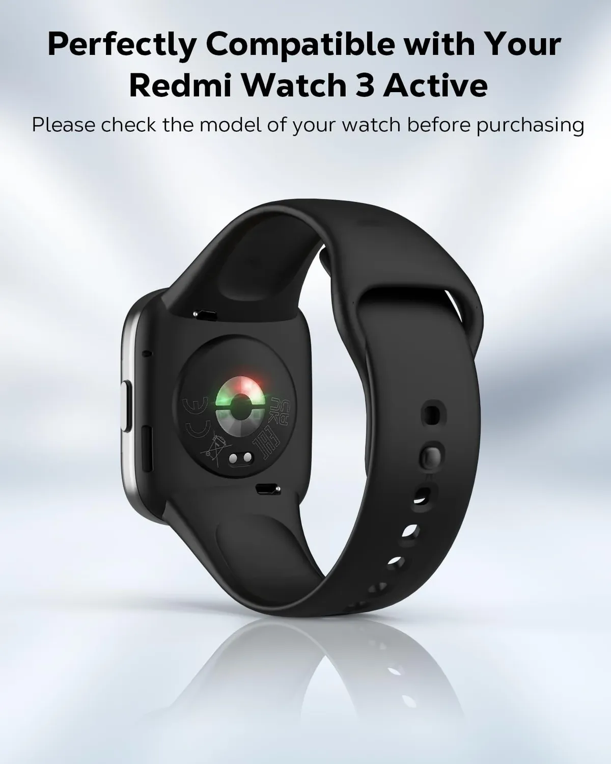 MoKo Redmi Watch 3 Active cinturino sport avorio