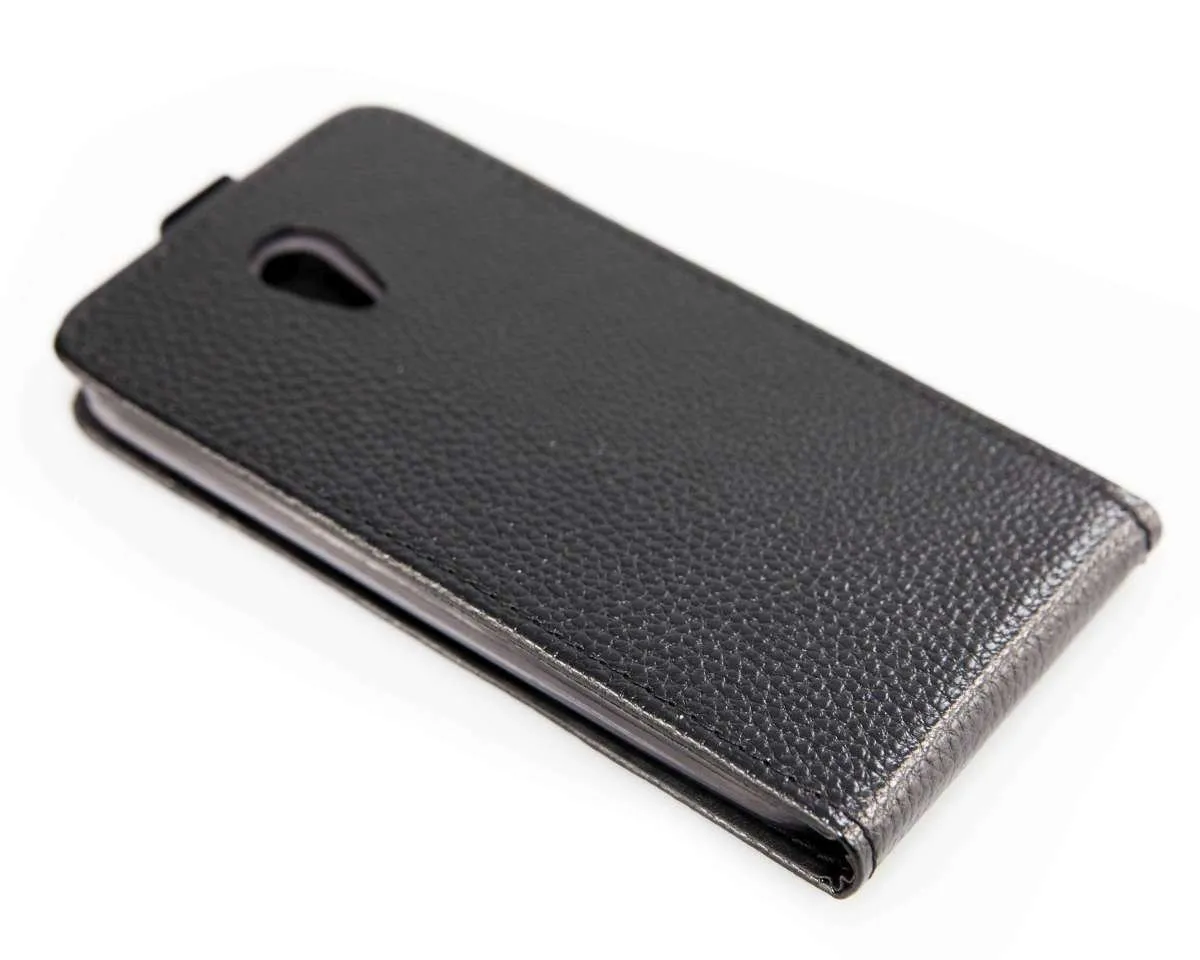 caseroxx Flip Cover Medion Life E5004 MD 99628 nero