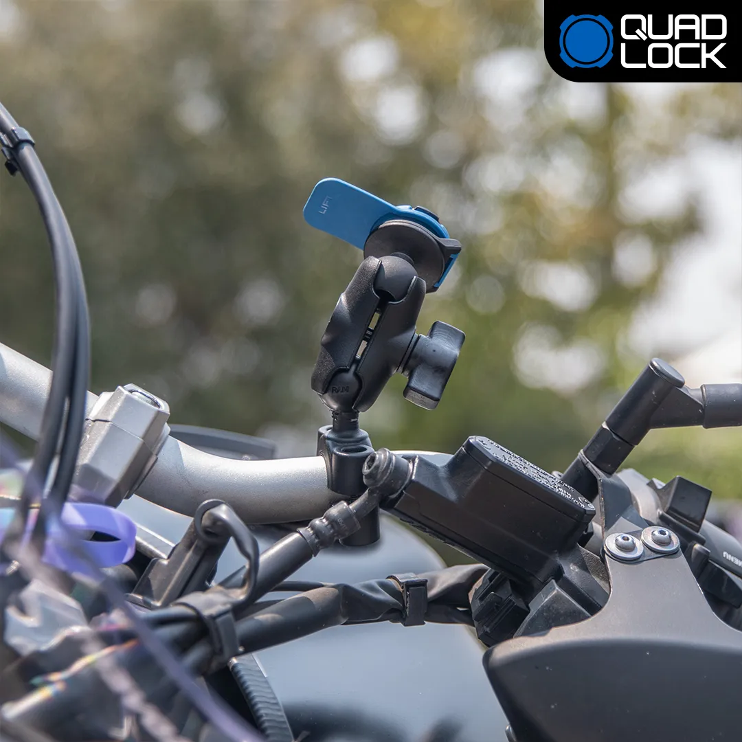 Quad Lock kit moto adattatore sfera 1" Pixel antishock