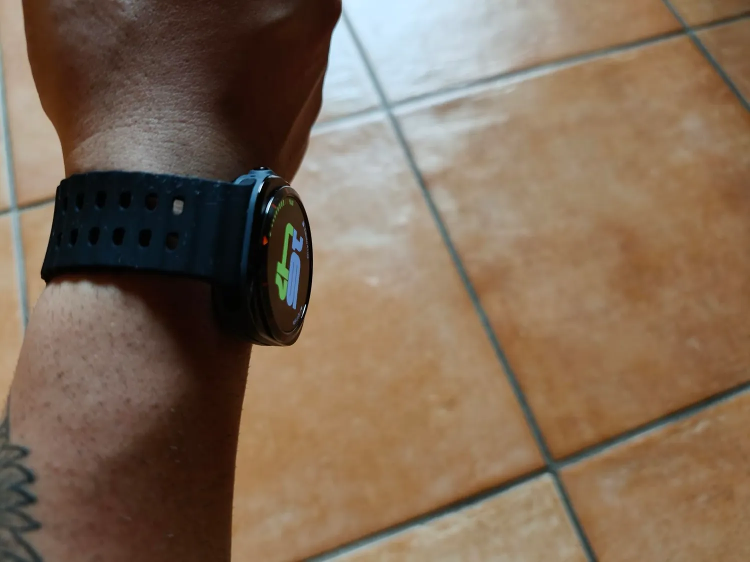MoKo Sportivo Galaxy Watch Ultra 47mm cinturino nero silicone
