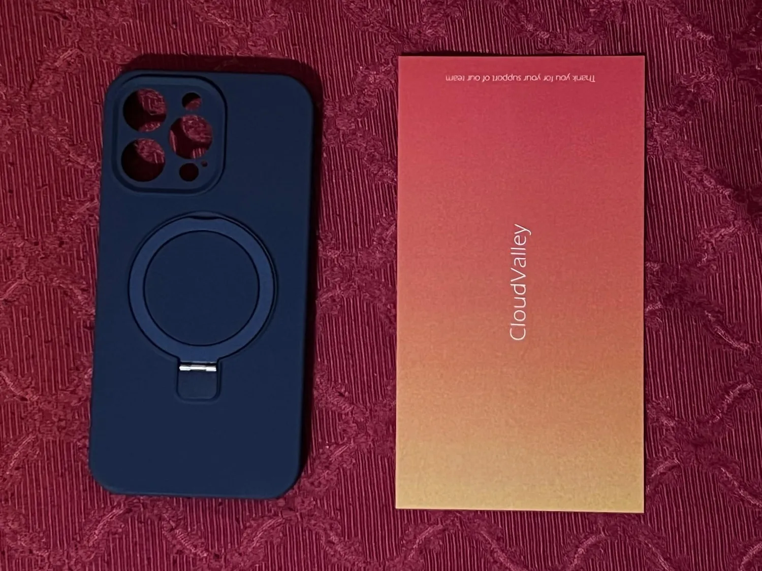 CloudValley cover iPhone 14 Pro Max magnetica MagSafe nero