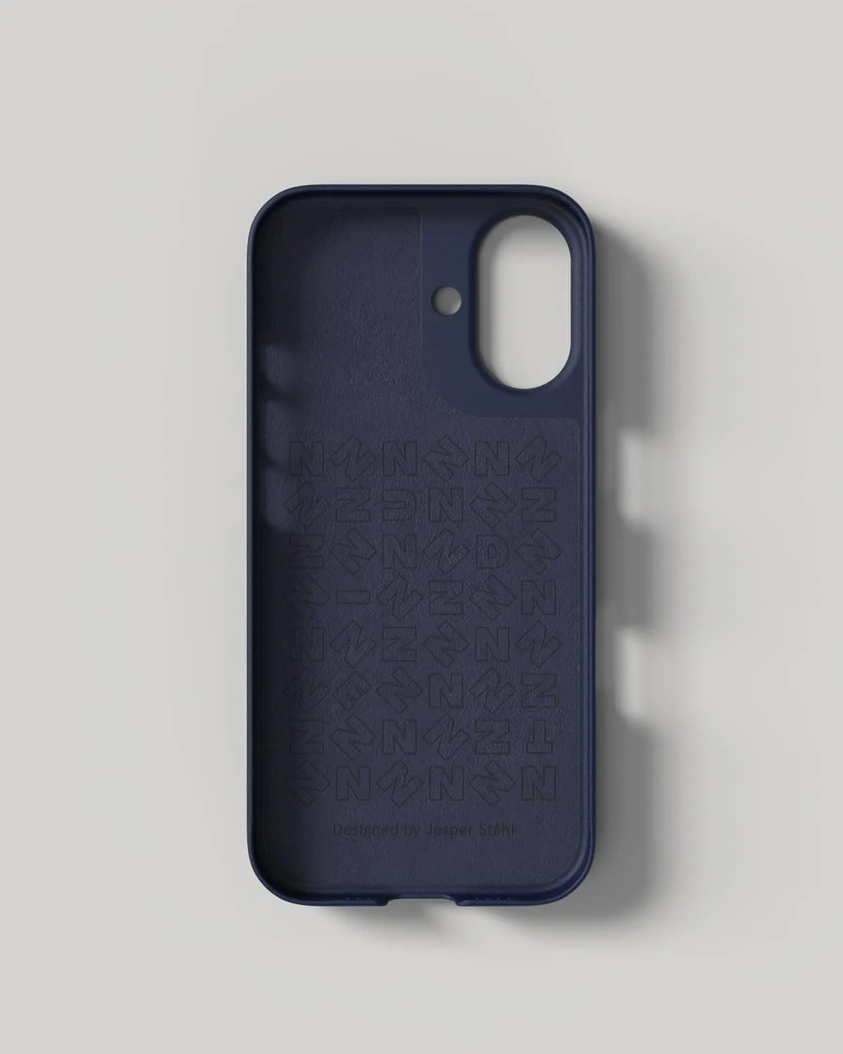 Nudient Thin Case cover iPhone 17 Ocean Blue leggera