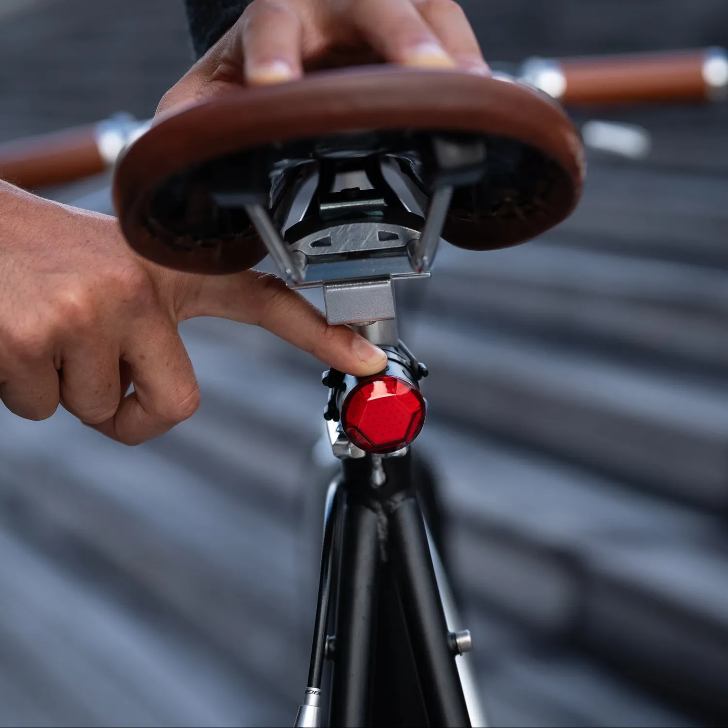 Shapeheart Mini luce posteriore bici magnetica 300°
