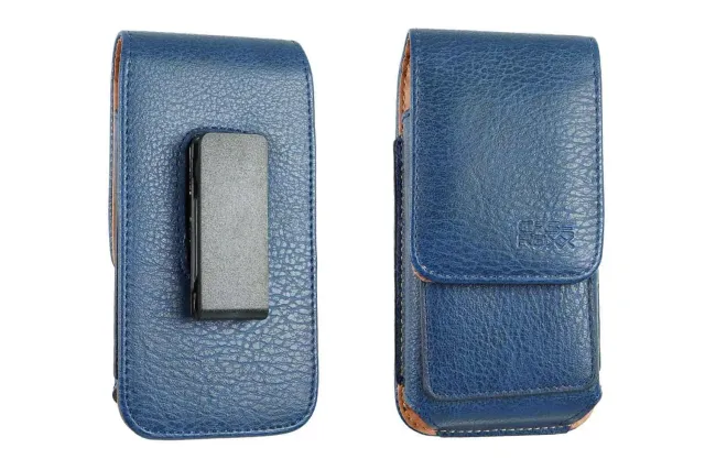 caseroxx Outdoor custodia Emporia Smart 5 Mini blu con clip