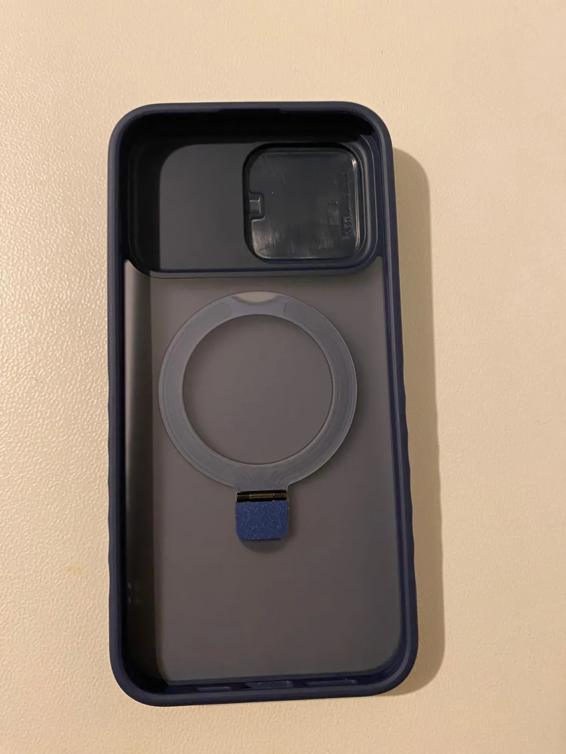 CloudValley Cover per iPhone 15 Pro Max blu opaco MagSafe