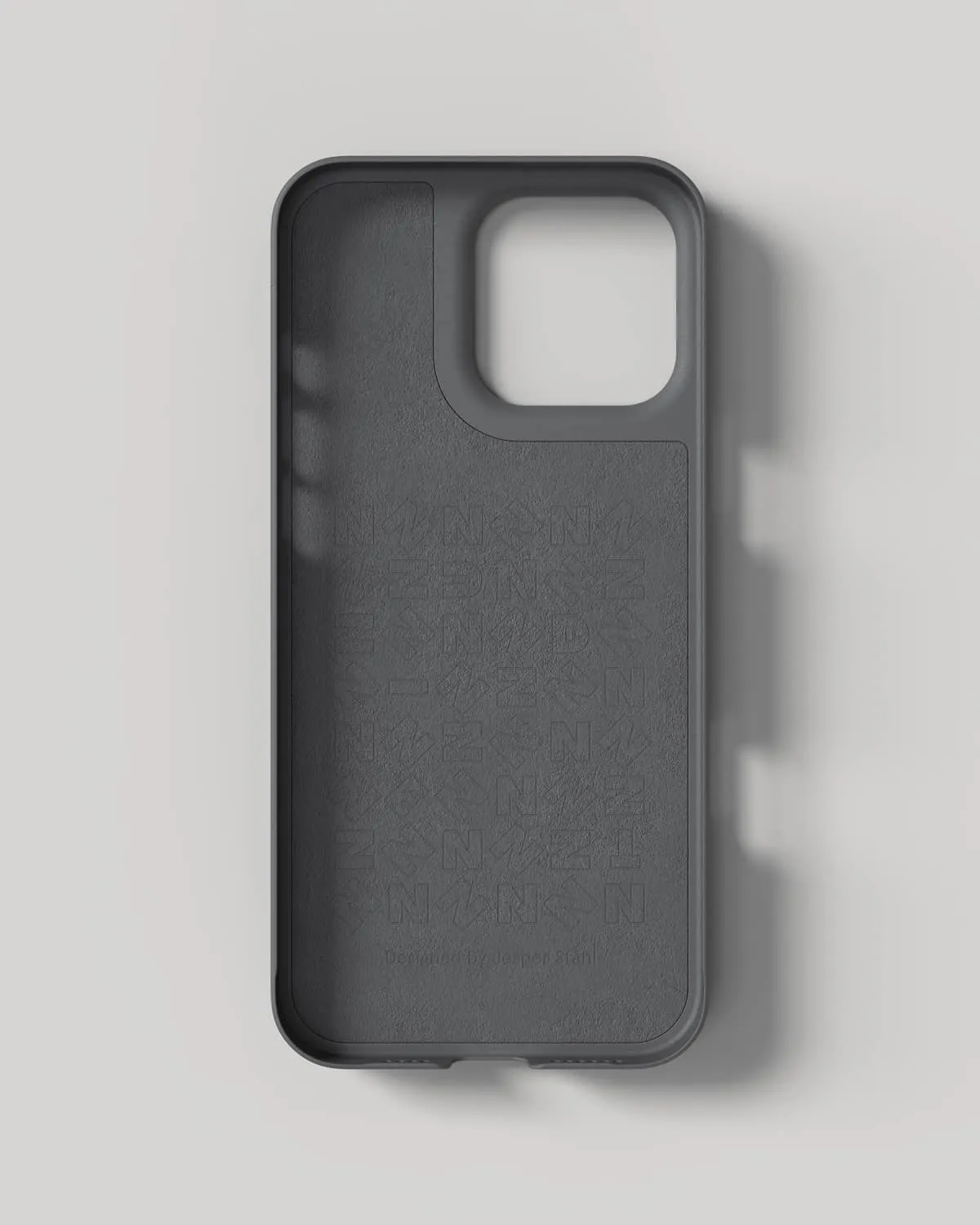 Nudient Thin Case iPhone 16 Pro Max cover Ash Grey MagSafe