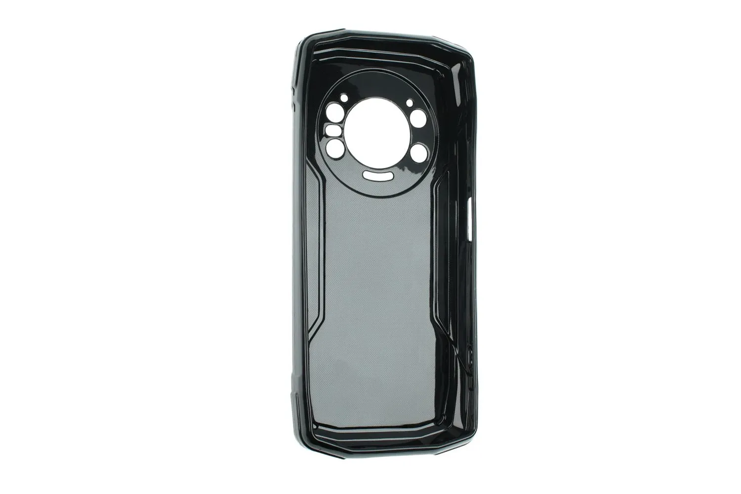 caseroxx custodia TPU Cubot KingKong Star nera antiurto
