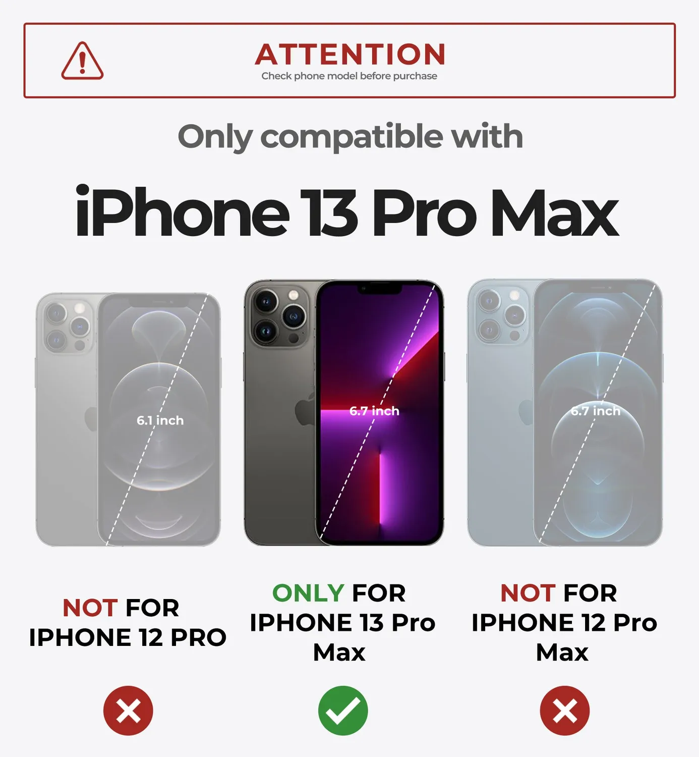 Dexnor iPhone 13 Pro Max cover MagSafe antiurto nera