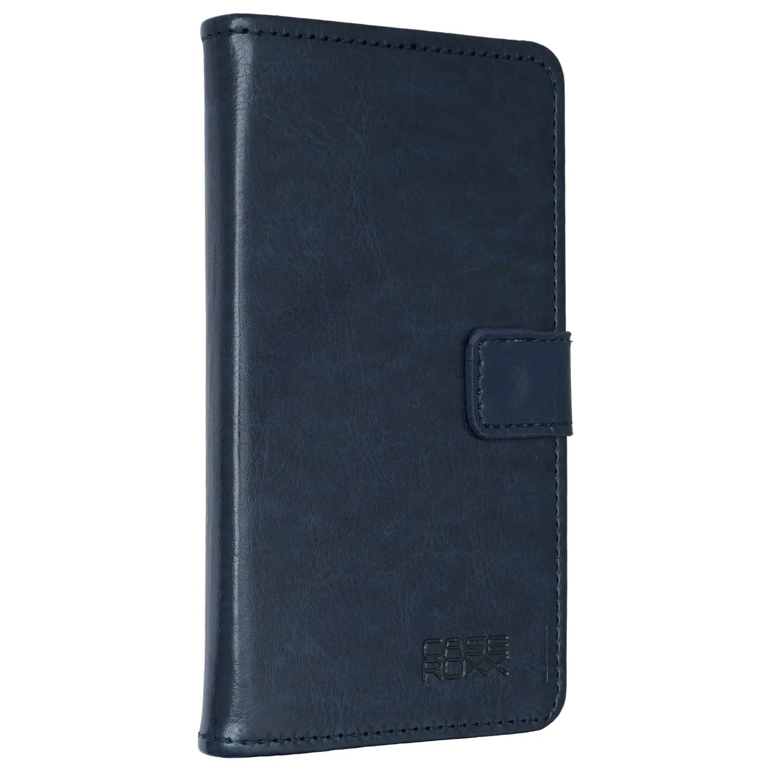 caseroxx custodia SPC Zeus 2 portafoglio azzurra carte