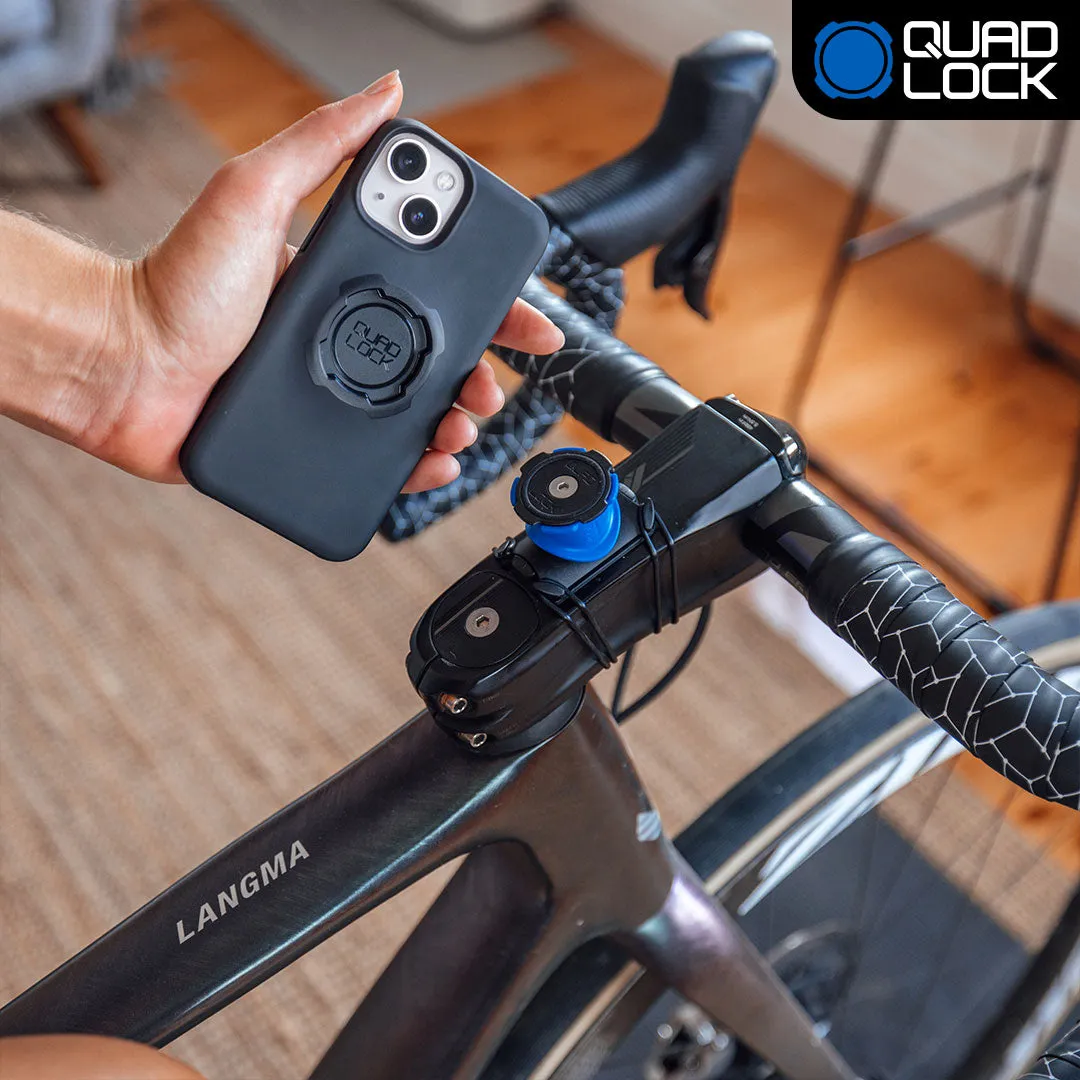 Quad Lock Adattatore manubrio piatto supporto Stem 45mm