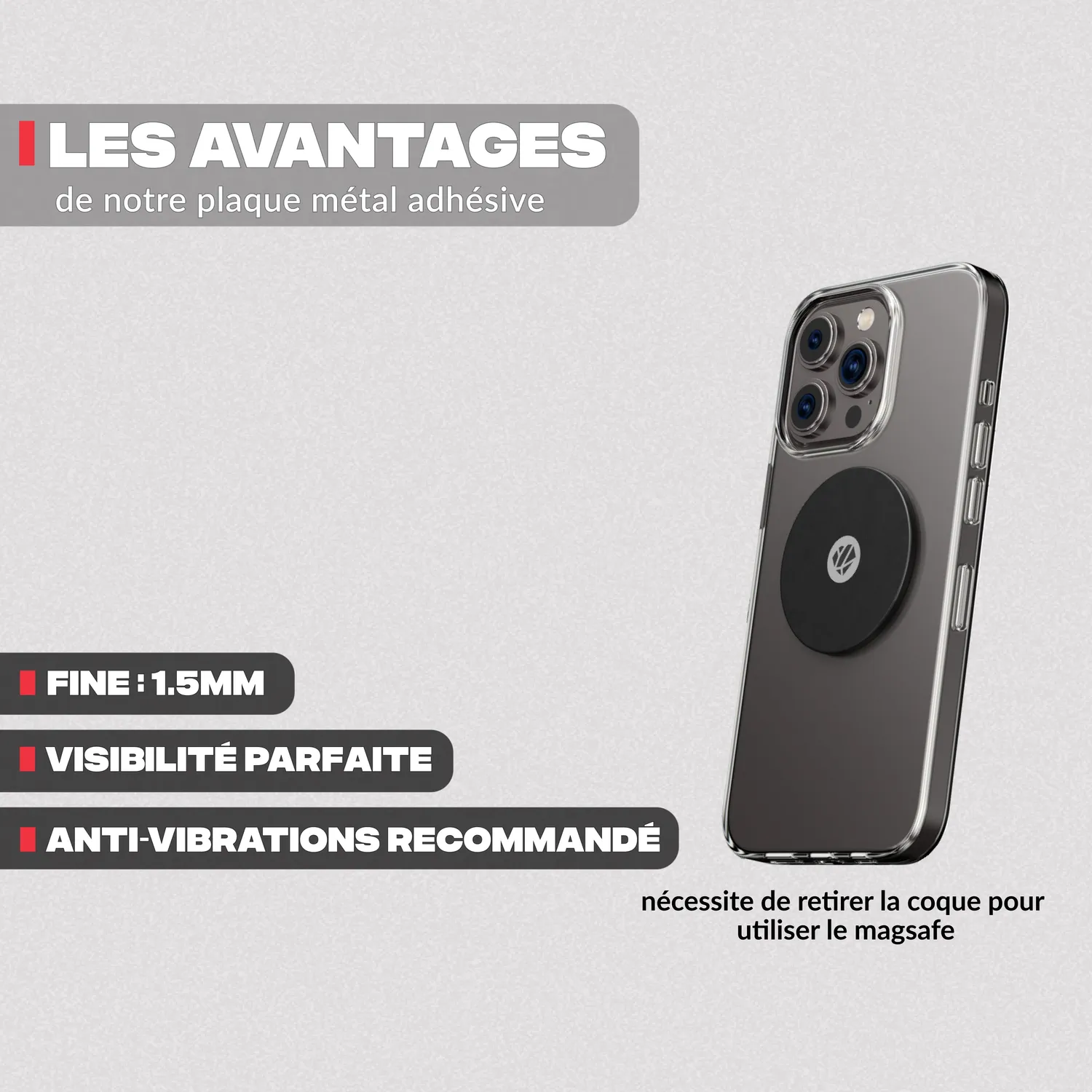 Shapeheart Pro Boost Supporto Telefono Moto Manubrio
