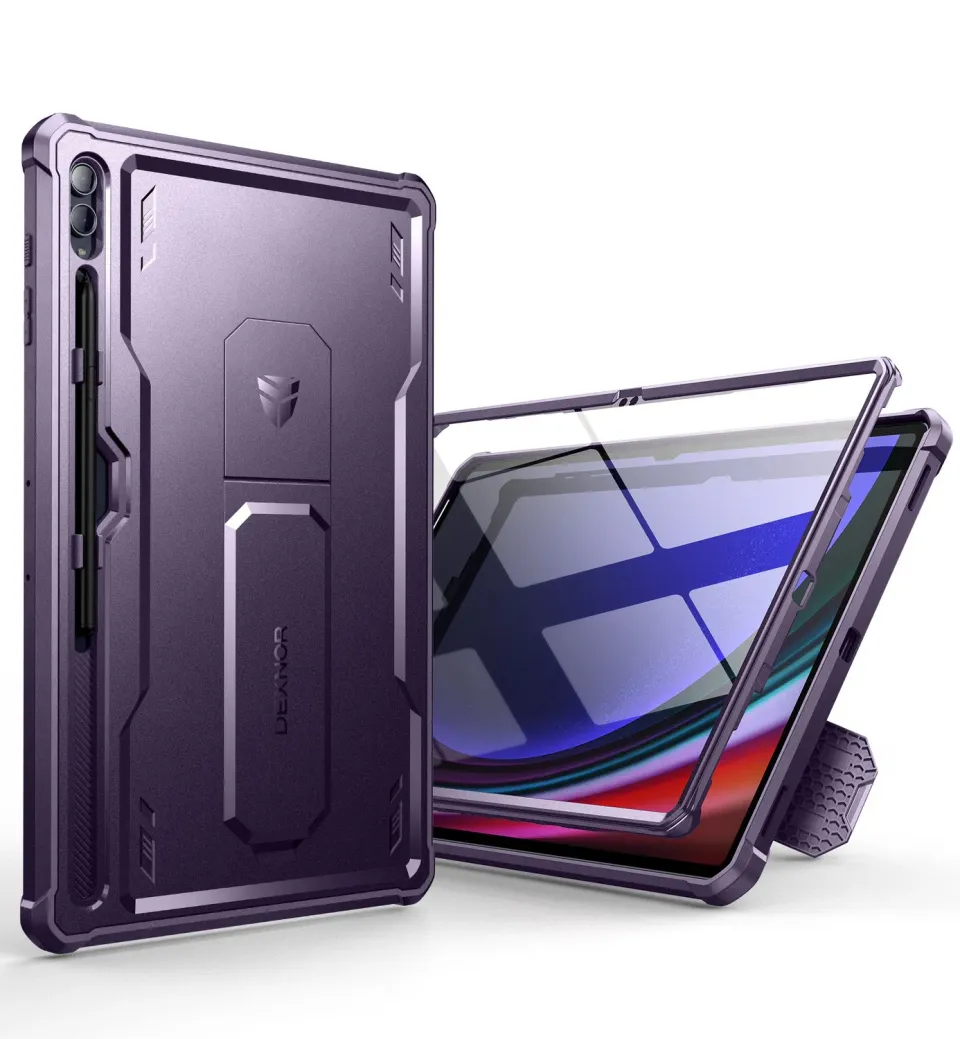 Dexnor Galaxy Tab S9 Ultra Cover Viola Antiurto