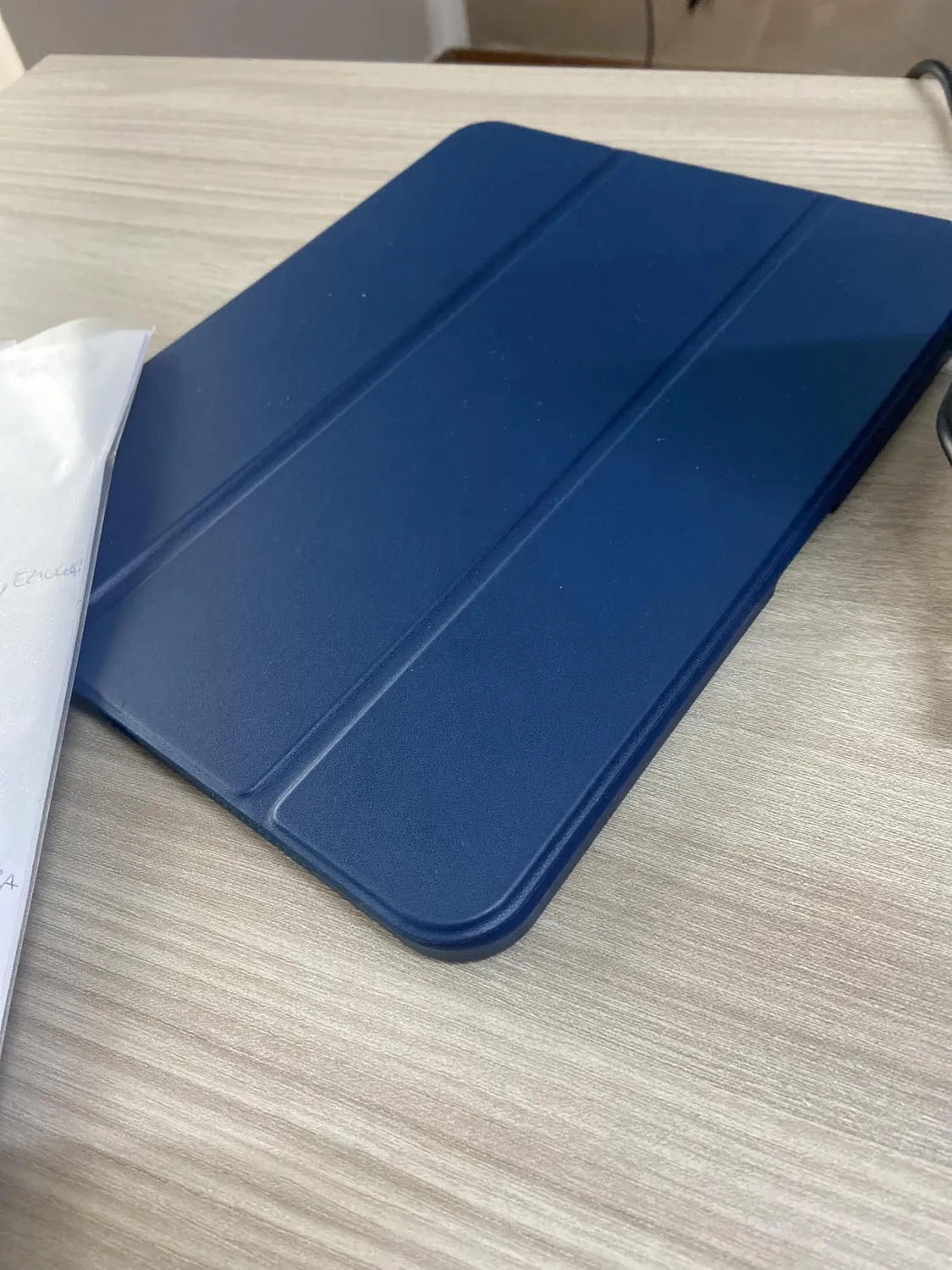 MoKo iPad Air 11 M4/M3/M2 cover blu marino portapenna