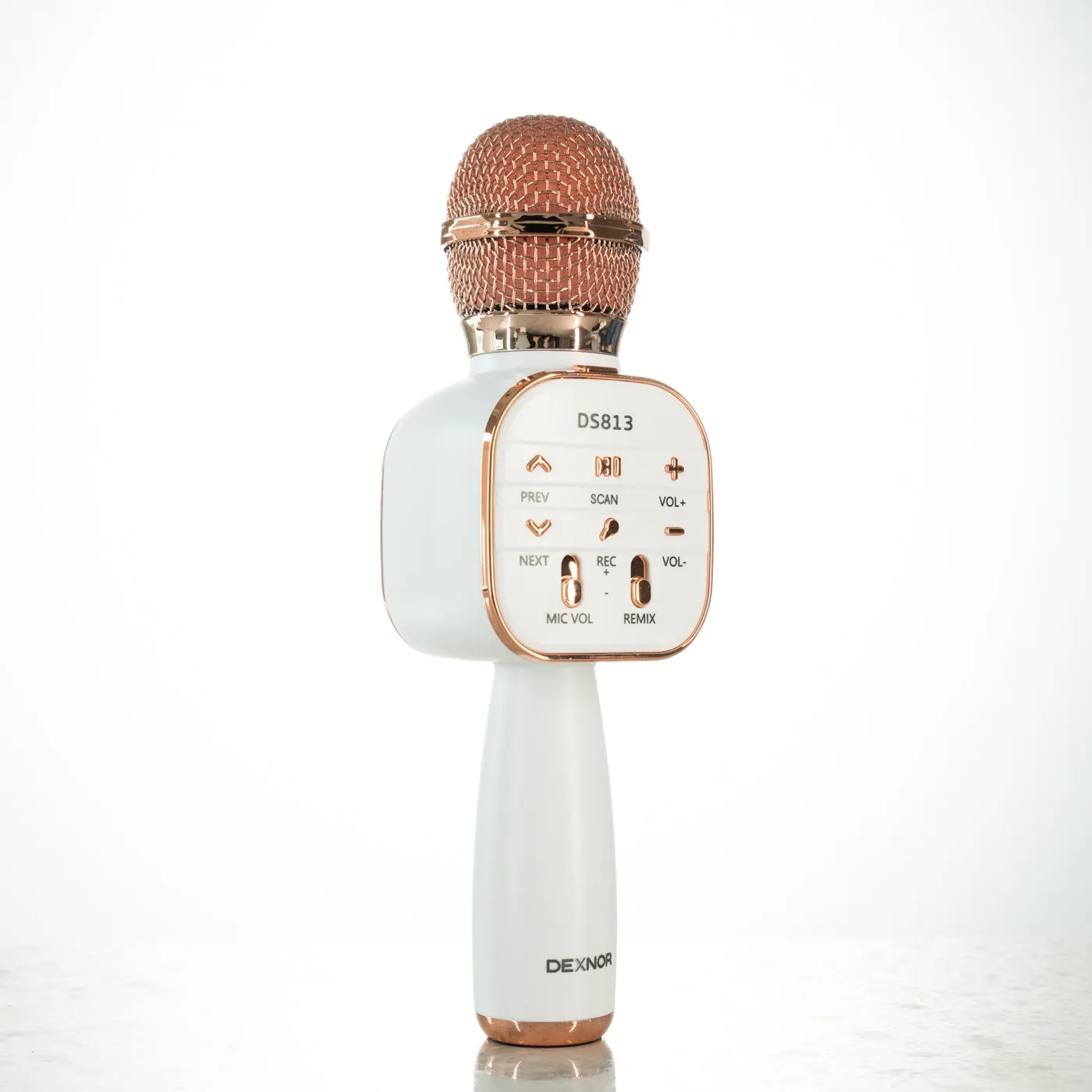 Dexnor Microfono Karaoke Bluetooth Rosa con Cassa