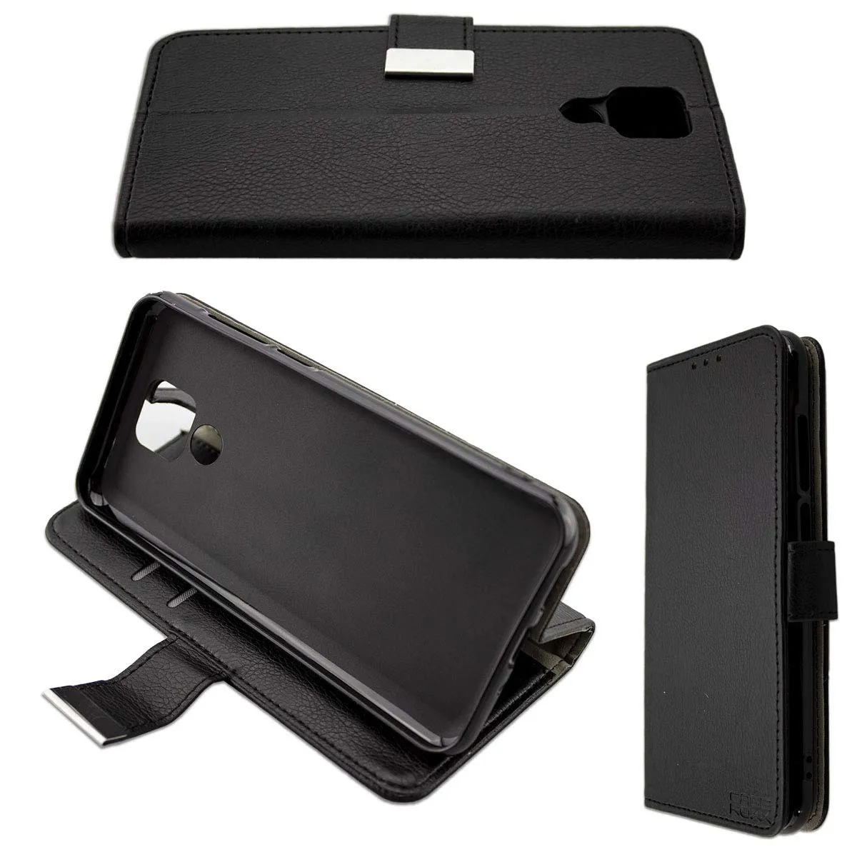 caseroxx Bookstyle Ulefone Power 6 custodia portafoglio marrone
