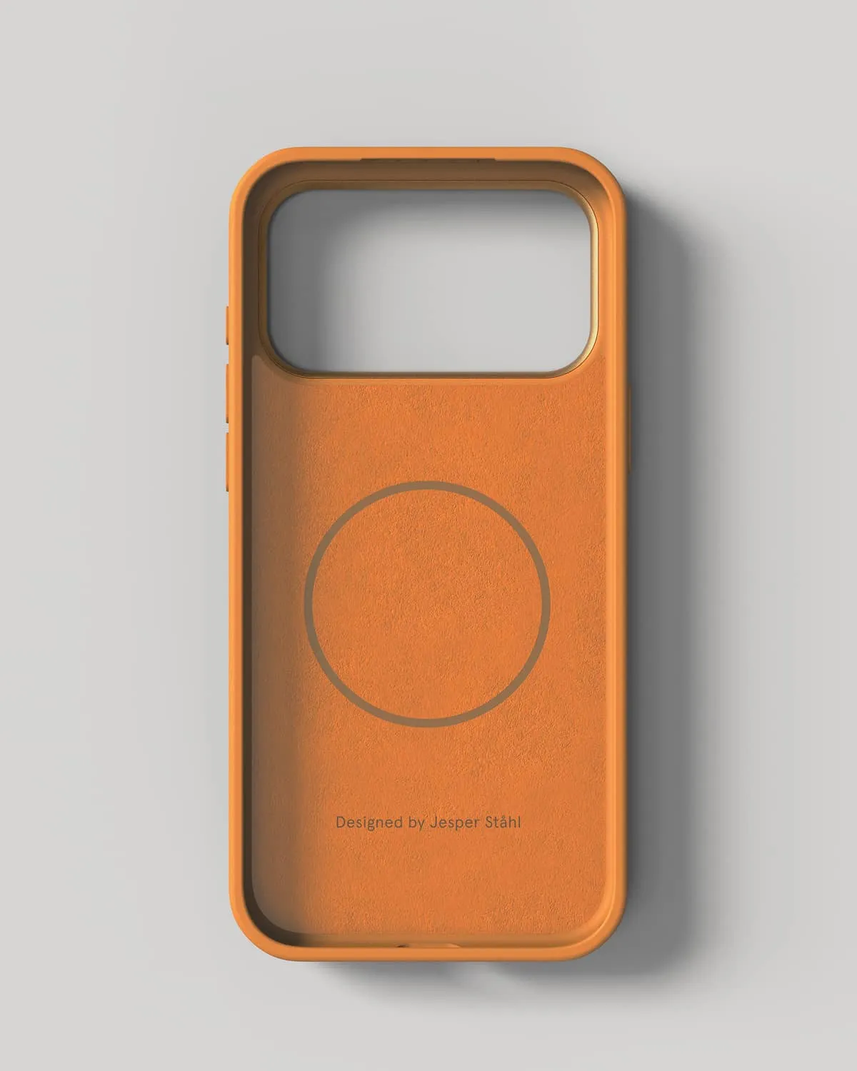 Nudient Bold cover iPhone 17 Pro Max Magma Orange MagSafe antiurto