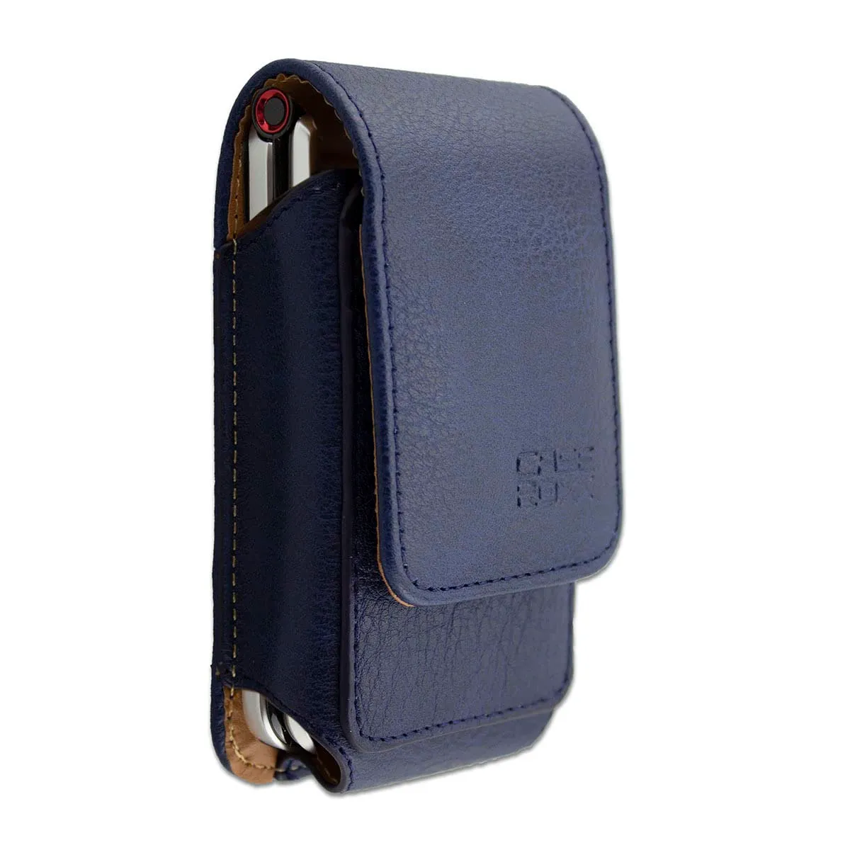caseroxx Joy-LTE borsello pelle marrone con passante cintura