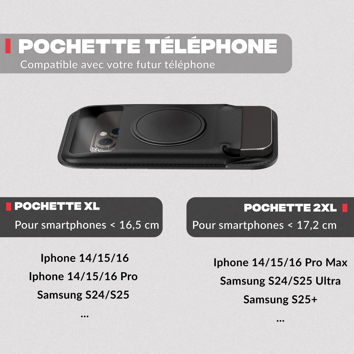 Shapeheart Pro Supporto Telefono Bici XL avvitato 22-32mm
