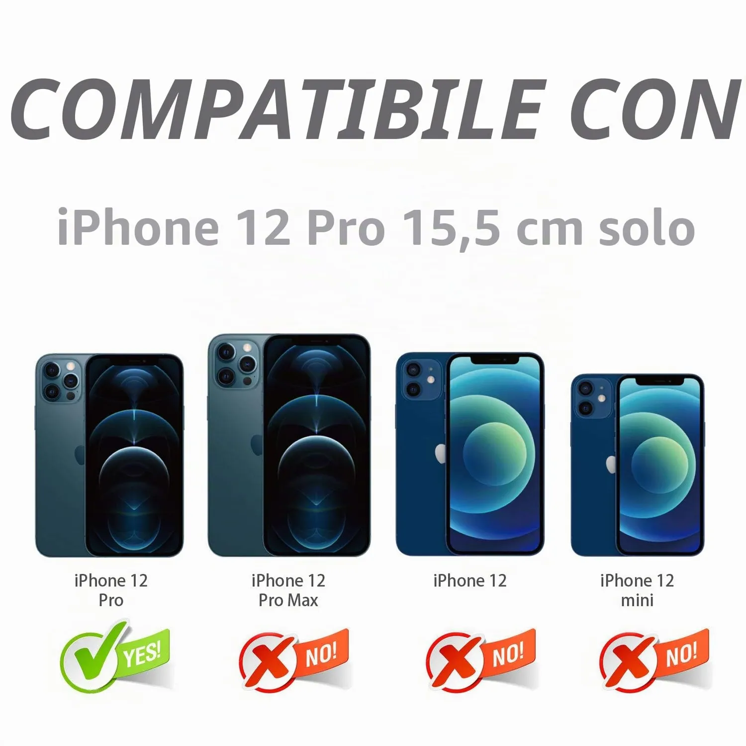 CloudValley iPhone 12 Pro pellicola fotocamera vetro 3pz