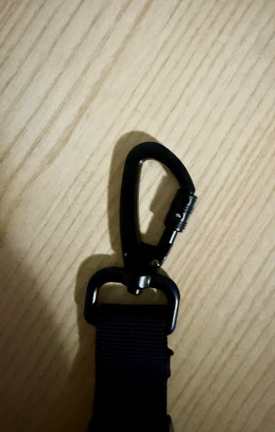 MoKo Retrattile cellulare laccio nero acciaio 70cm