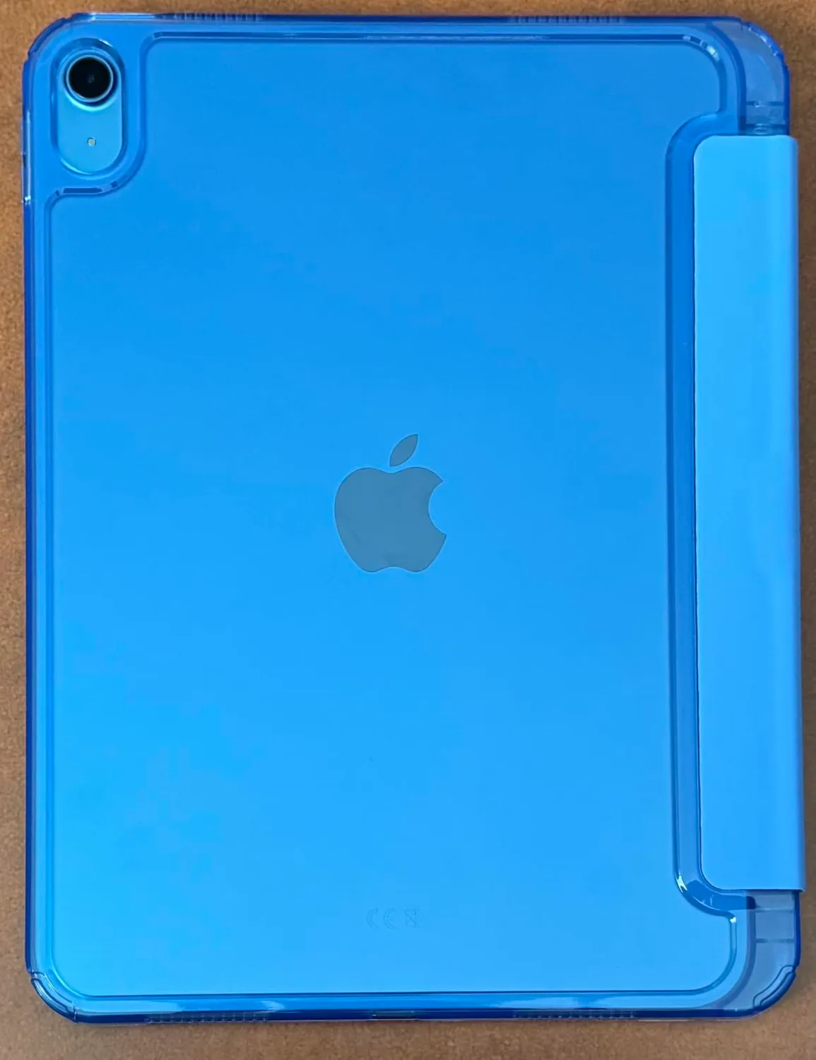 MoKo Cover iPad A16 11/10 Gen 11/10.9" Argento Trasparente