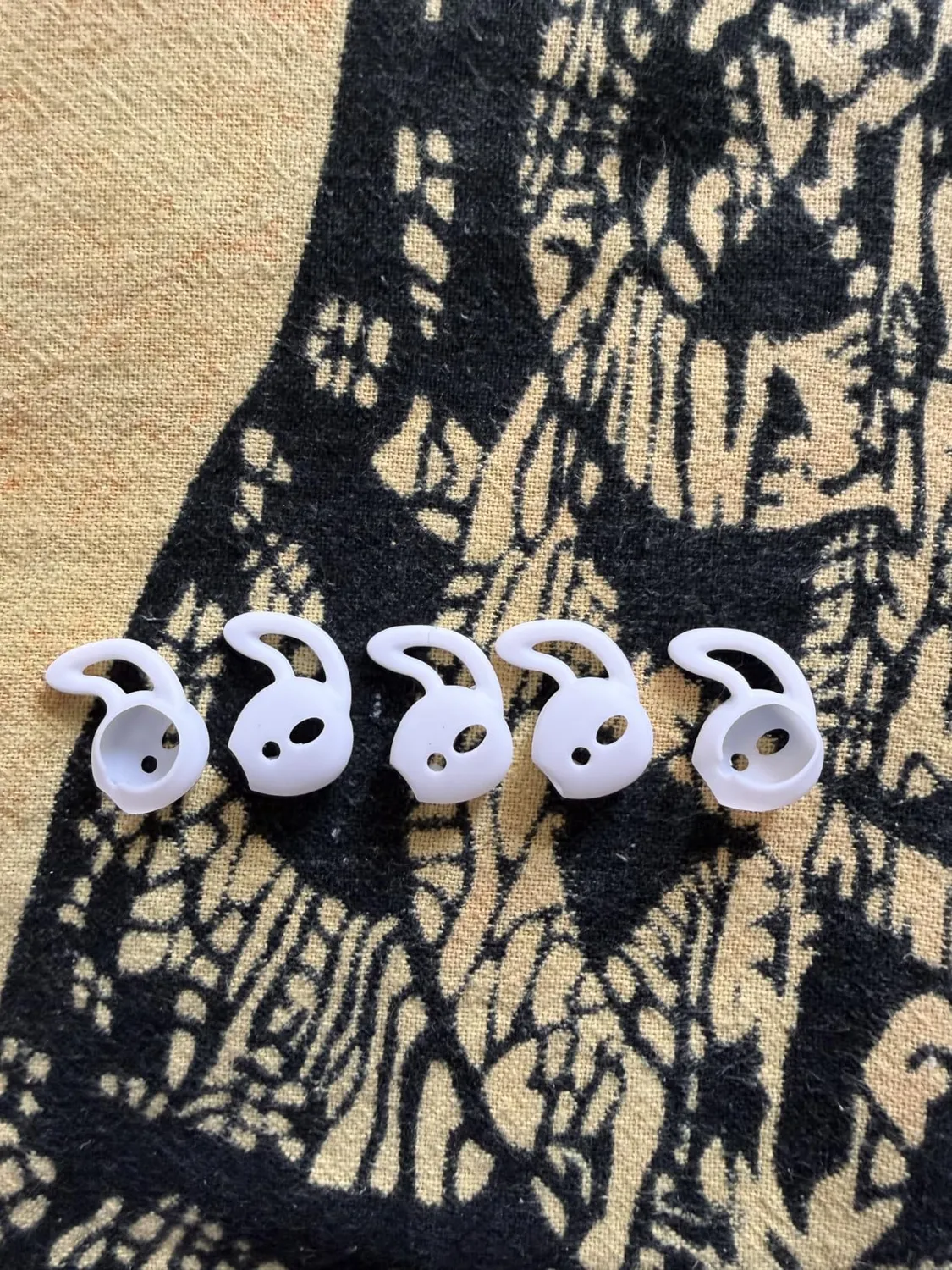 MoKo Gommini Silicone AirPods EarPods 4 paia bianco sport