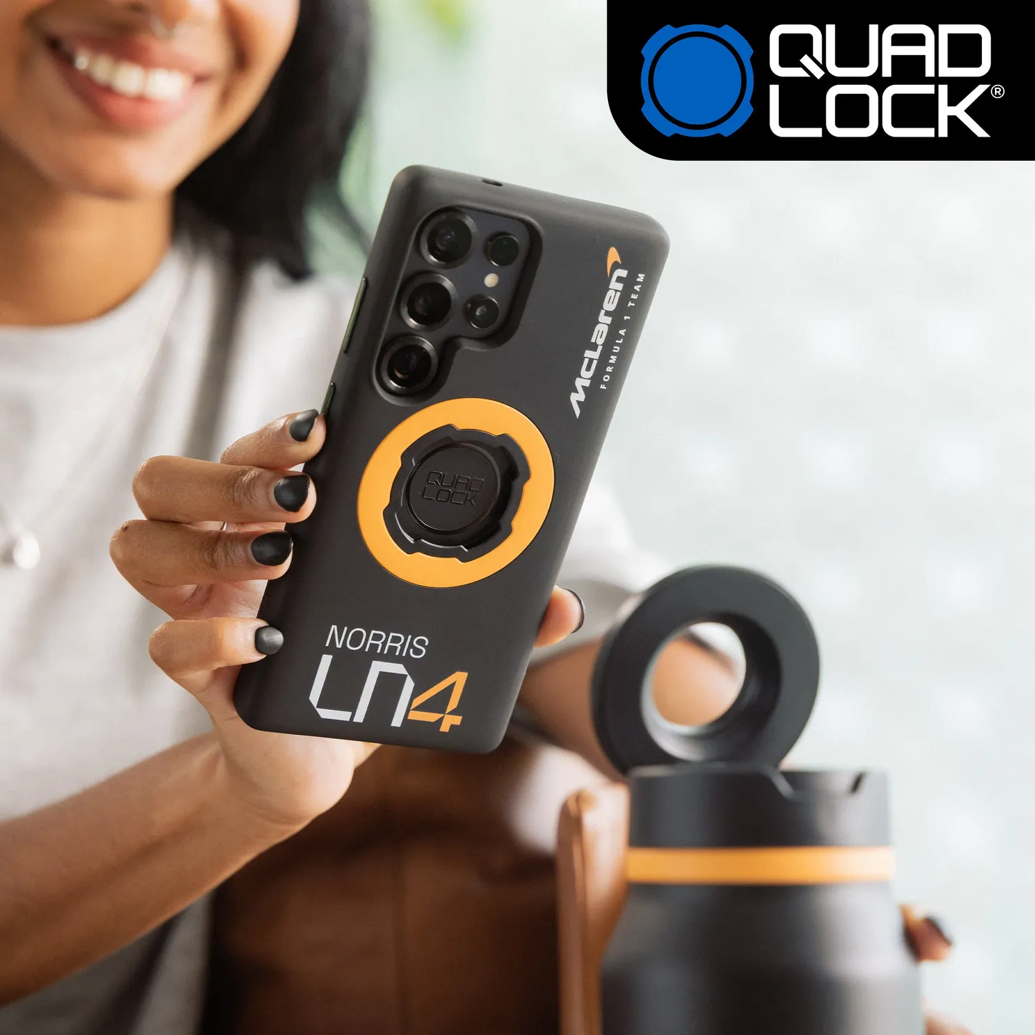 Quad Lock MAG Lando Norris borraccia termica 710ml