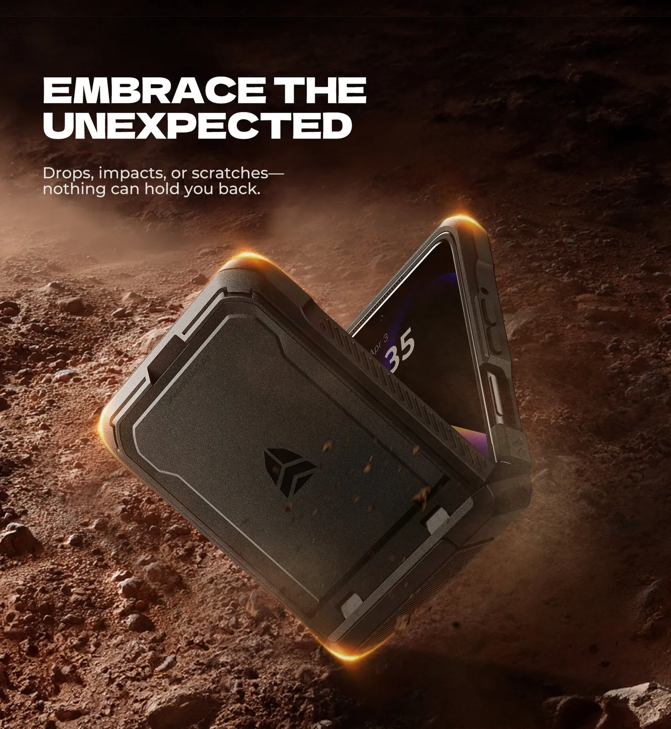 Dexnor Moto Razr 2026 custodia rugged nera antiurto