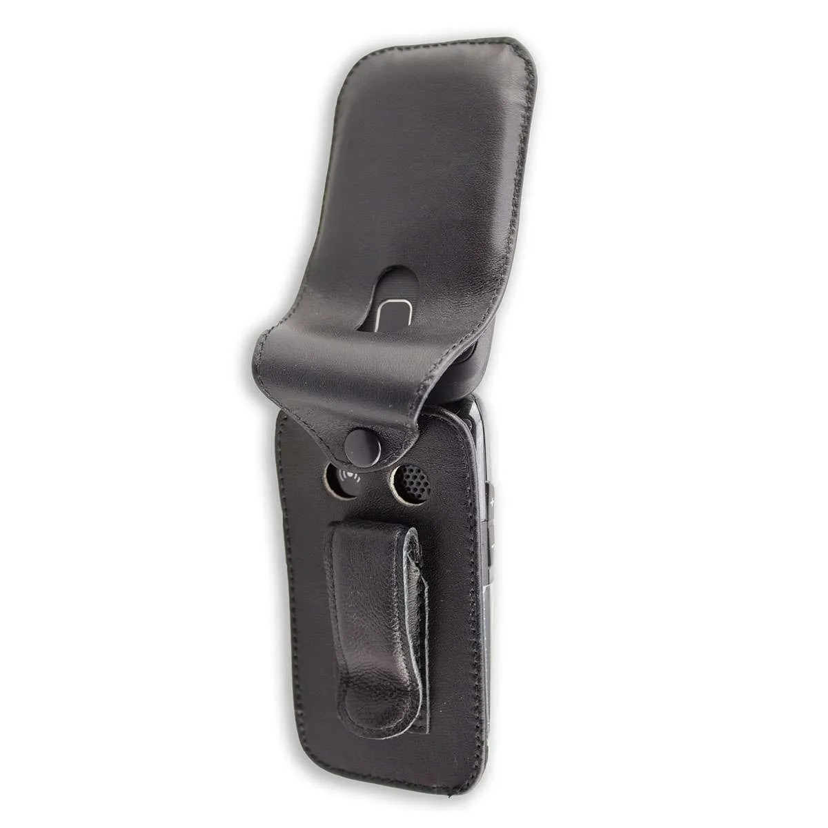 caseroxx Doro PhoneEasy 612 613 borsello pelle nero