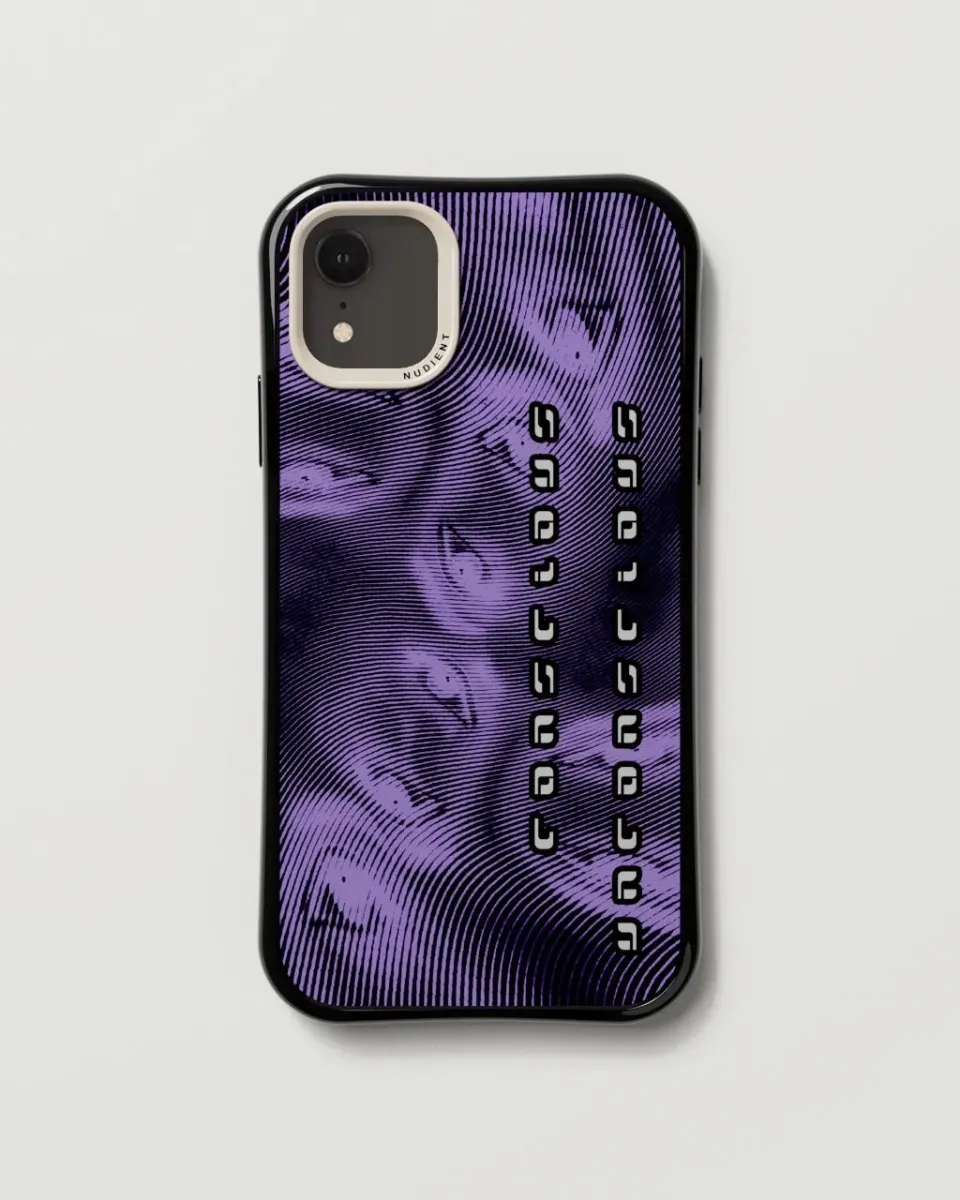 Nudient Form Case cover trasparente colorata