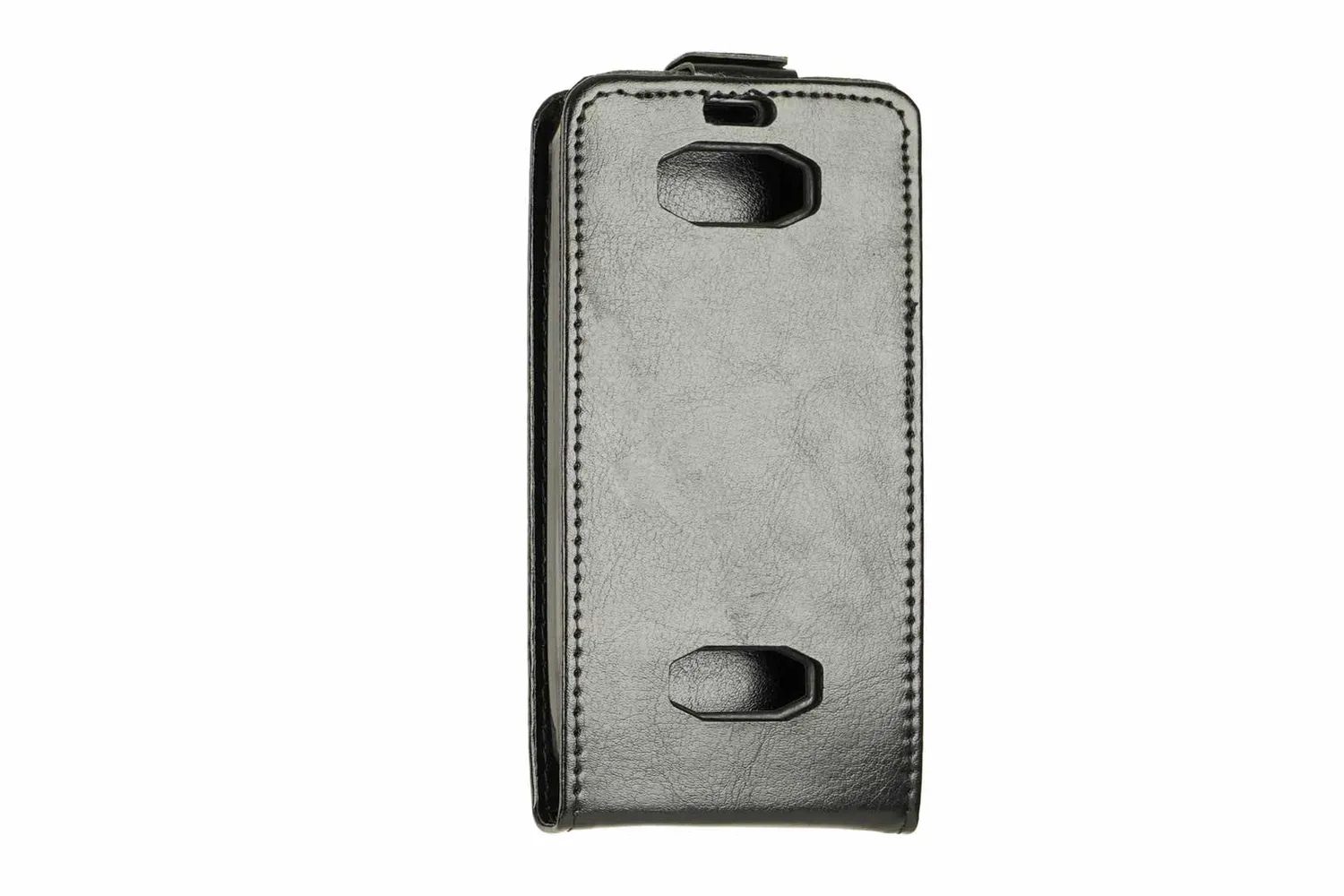 caseroxx Crosscall Spider-X5 flip cover nera magnetica