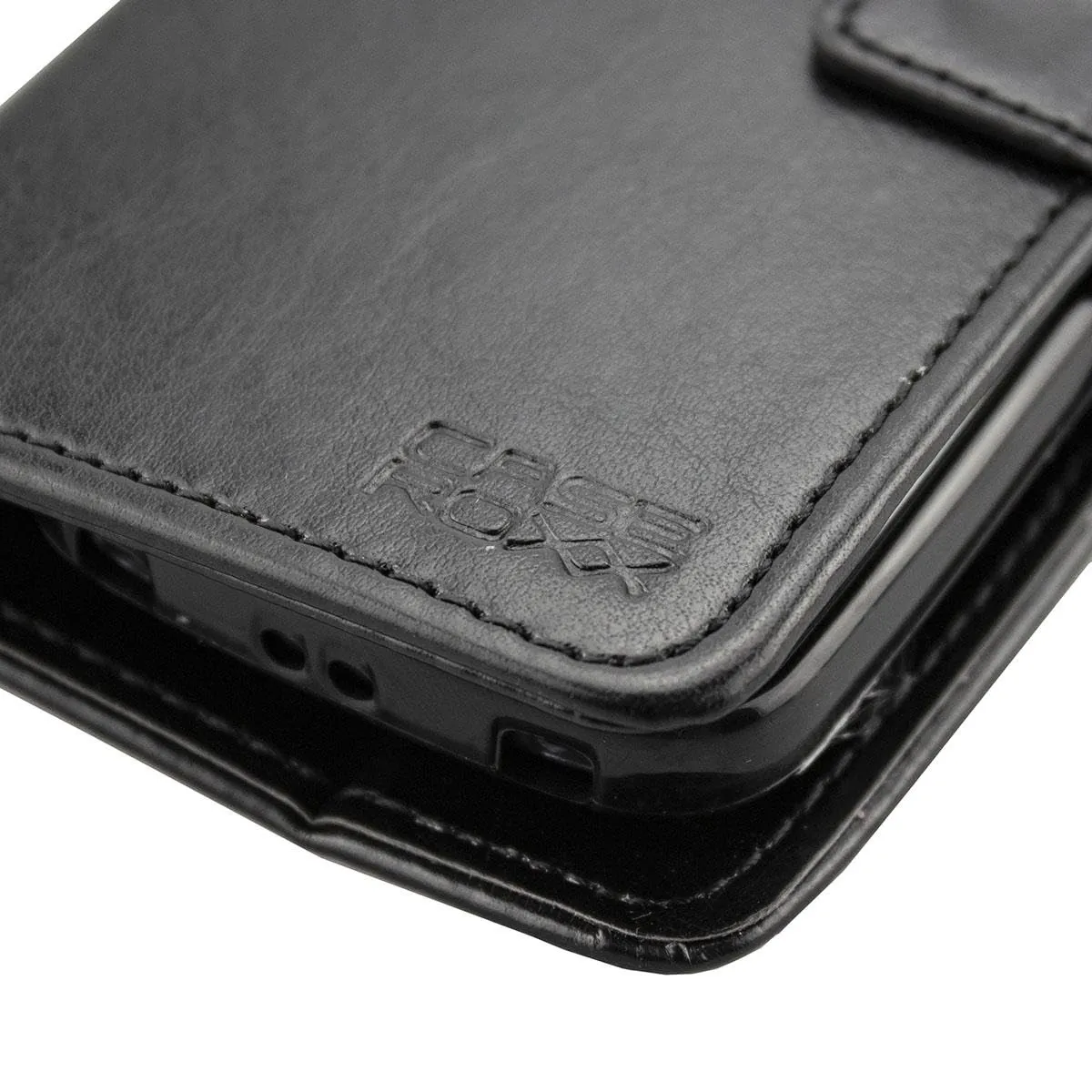 caseroxx Bookstyle custodia Doro Secure 580 nero carte