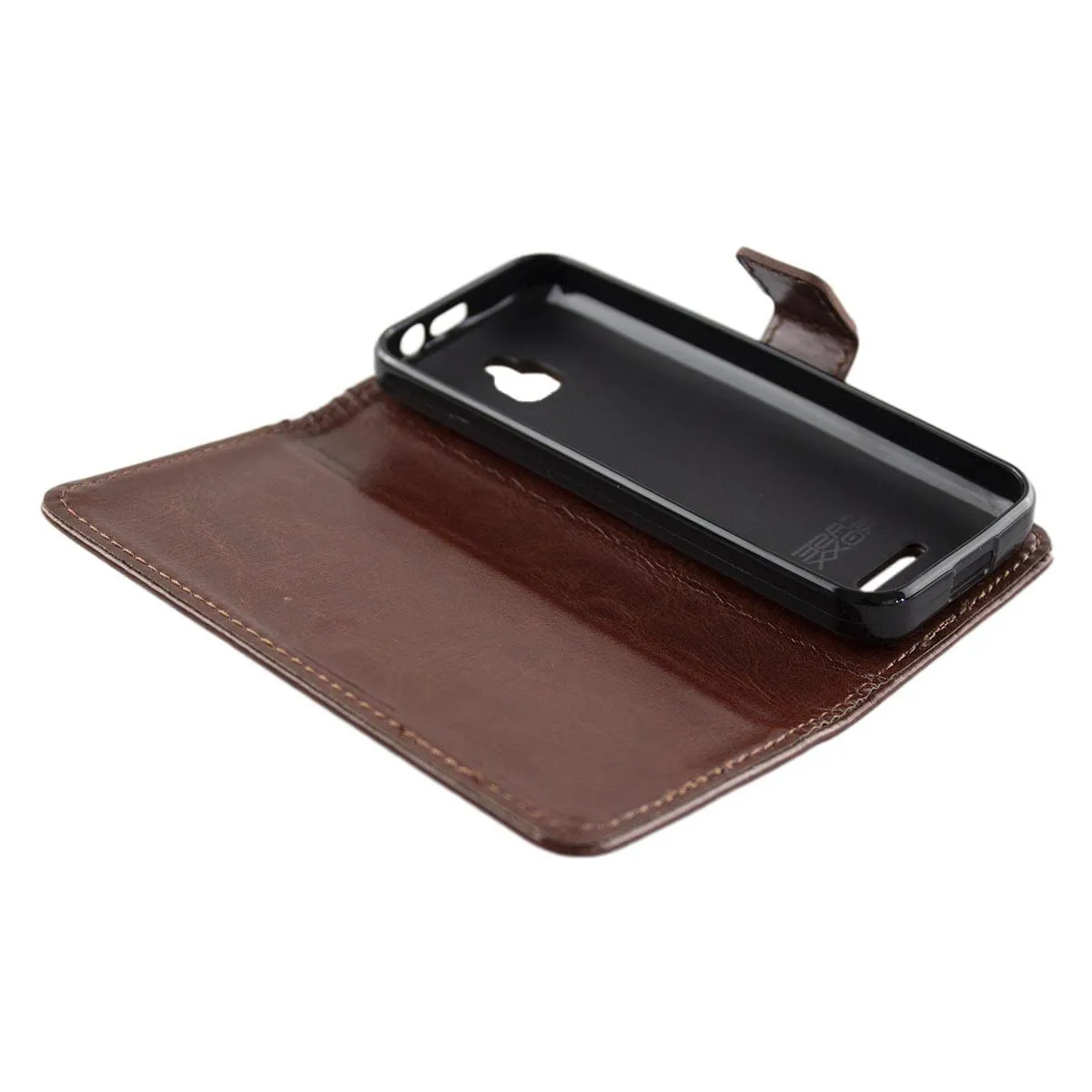 caseroxx Bookstyle Nokia 6300 4G portafoglio marrone