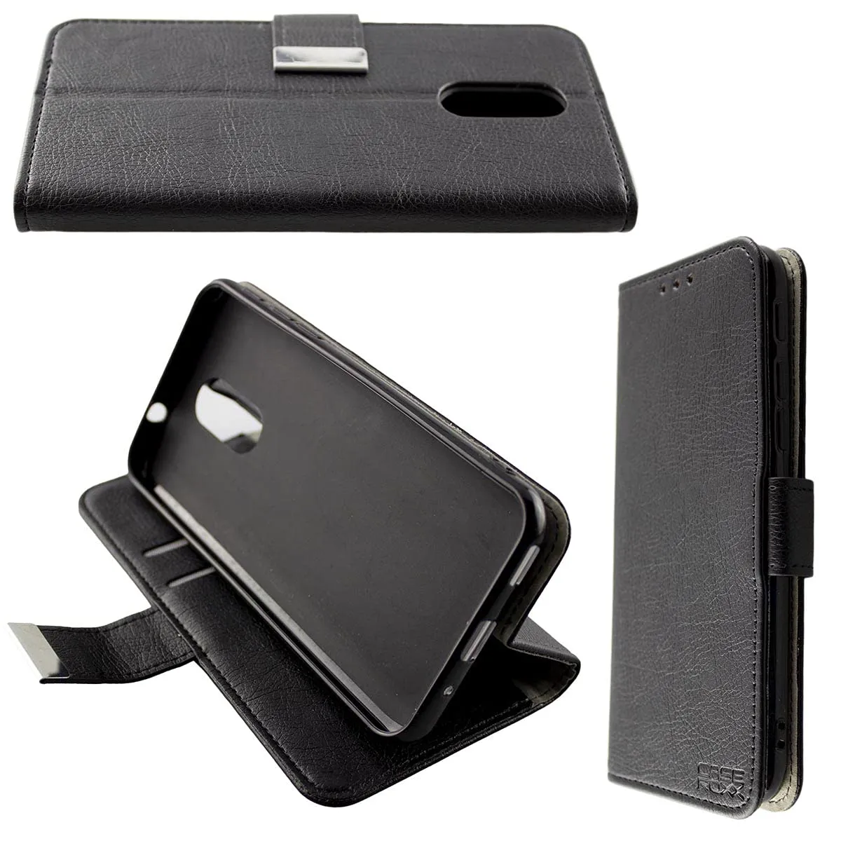 caseroxx Bookstyle Emporia Smart 3 Custodia Portafoglio Rossa
