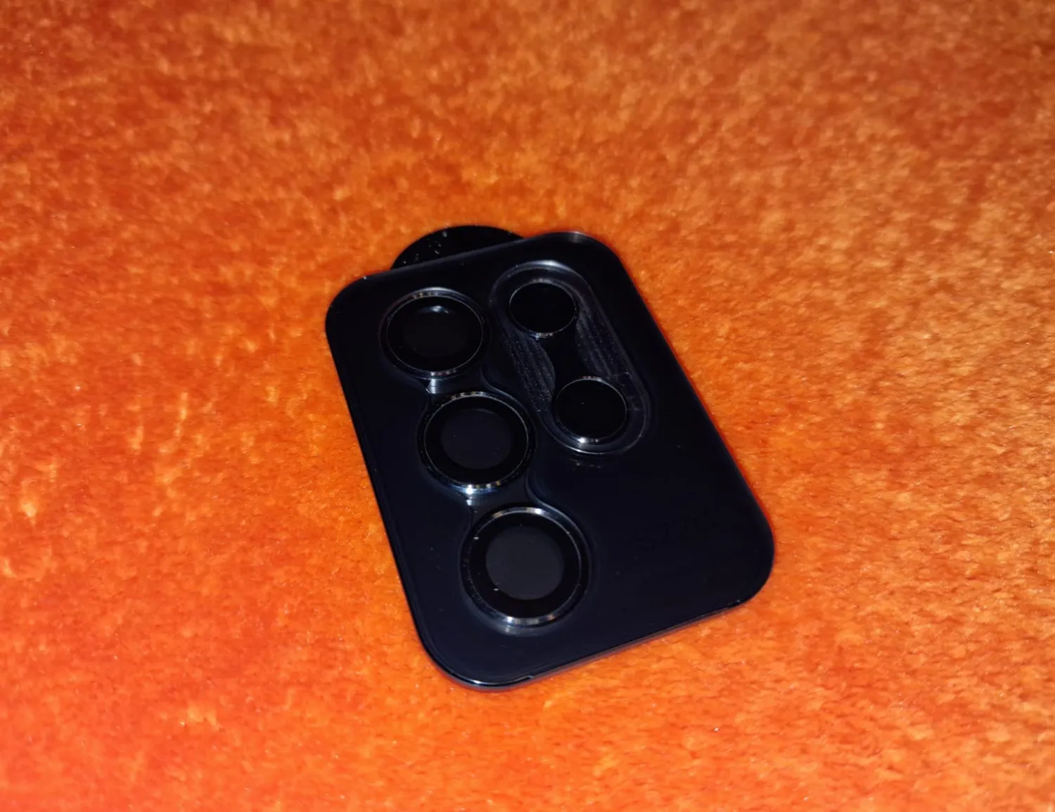 CloudValley Galaxy S22 Ultra vetro fotocamera nero 5pz