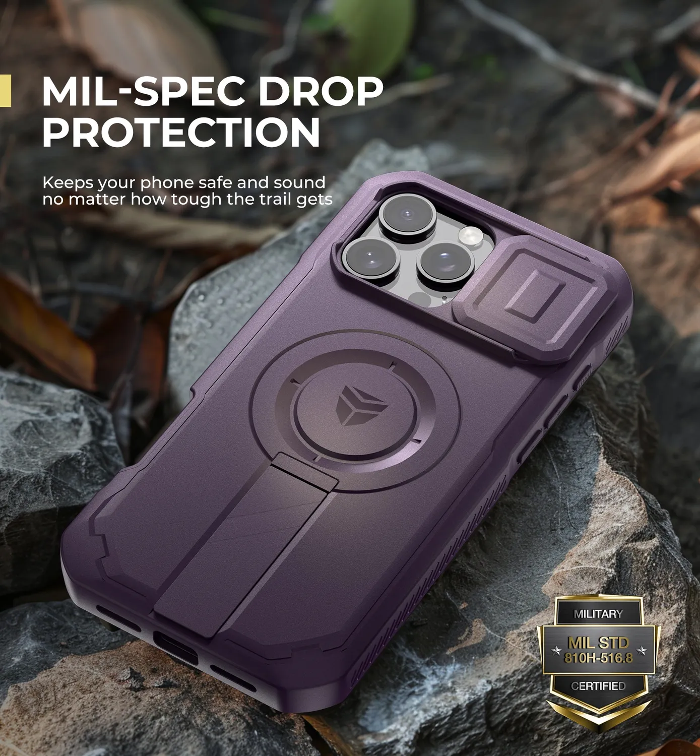 Dexnor iPhone 16 Pro Max Cover viola MagSafe