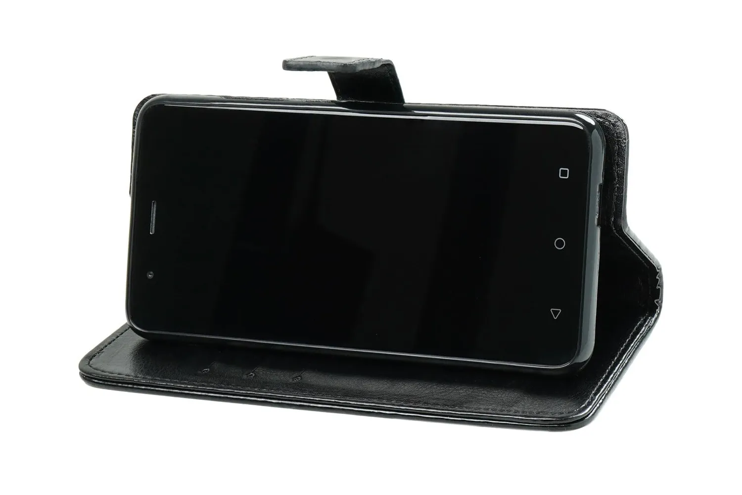 caseroxx Bookstyle cover Gigaset GS270 Plus nero portafoglio