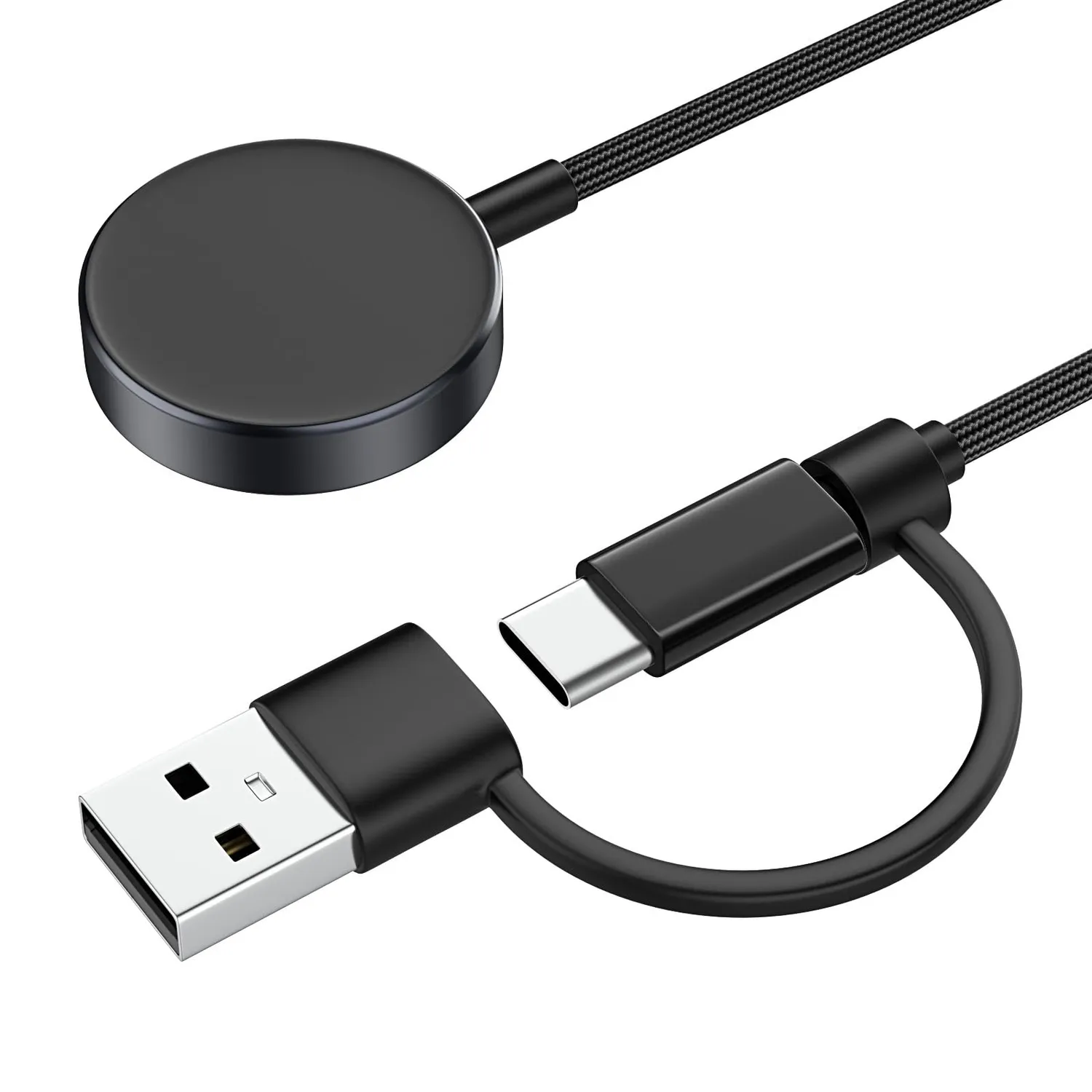 MoKo Galaxy Watch Caricatore USB-C Magnetico 2 in 1 1 Pezzo