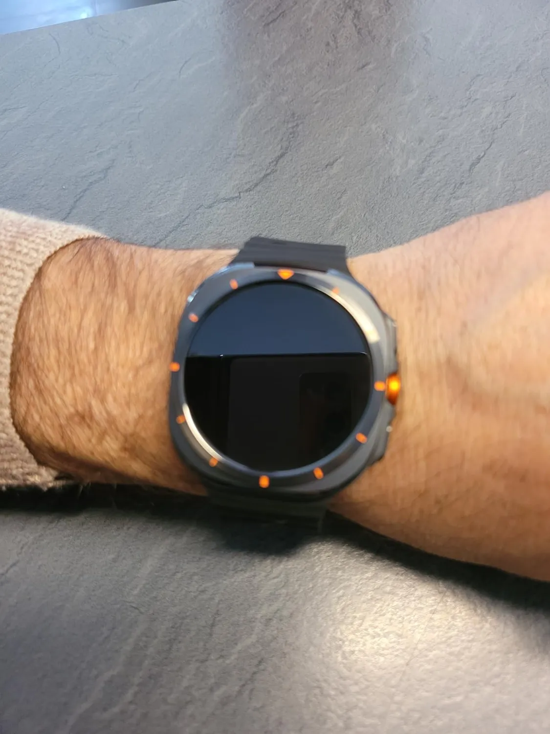 MoKo Sportivo Galaxy Watch Ultra 47mm cinturino nero silicone