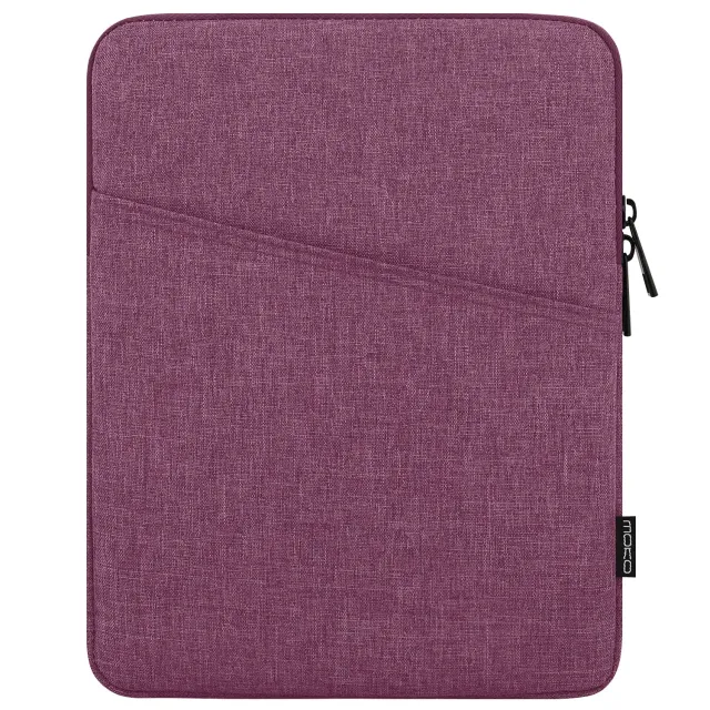 MoKo Custodia Tablet 9-11" Viola con Tasca e Zip