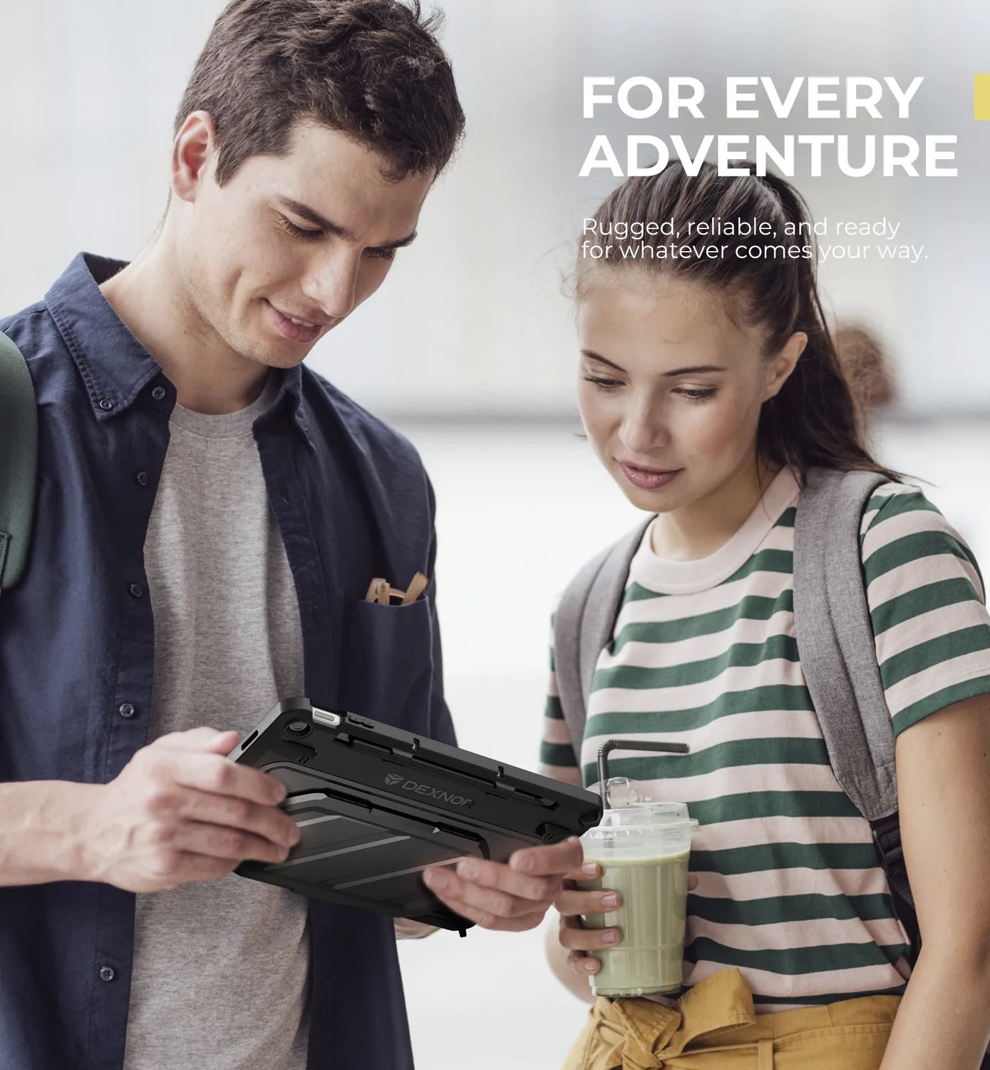 Dexnor Cover Pixel Tablet 11 Nera con Stand
