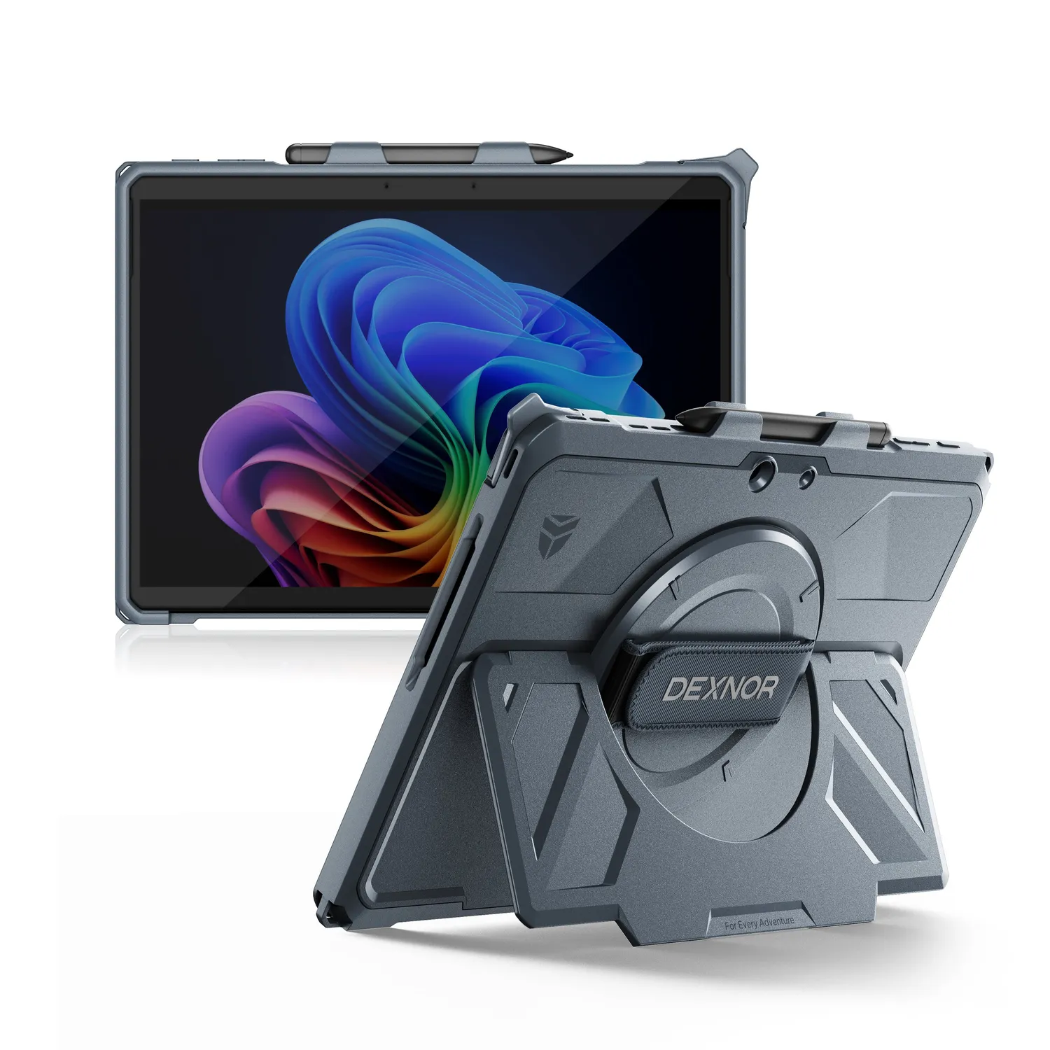 Dexnor Surface Pro 9 13 custodia tablet nera rugged antiurto