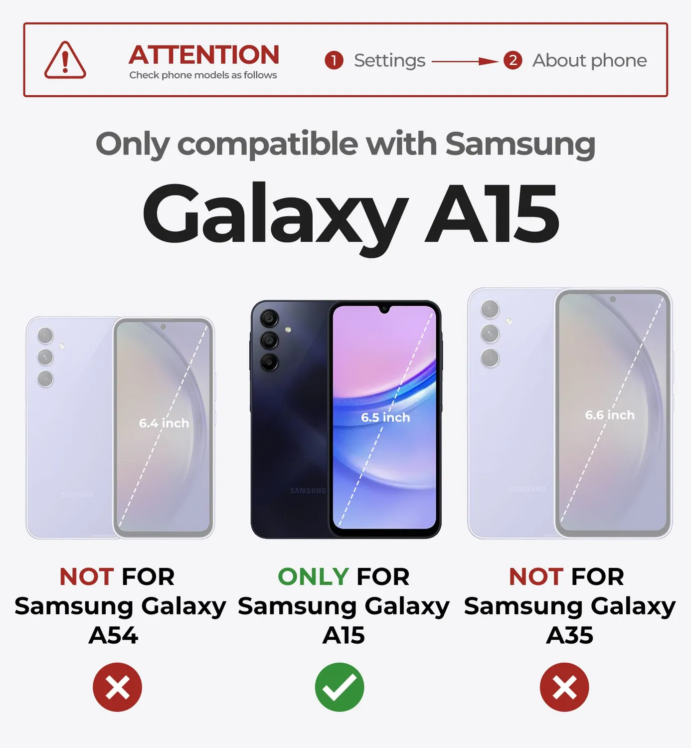 Dexnor Cover Samsung Galaxy A15 5G nera antishock 2 pellicole