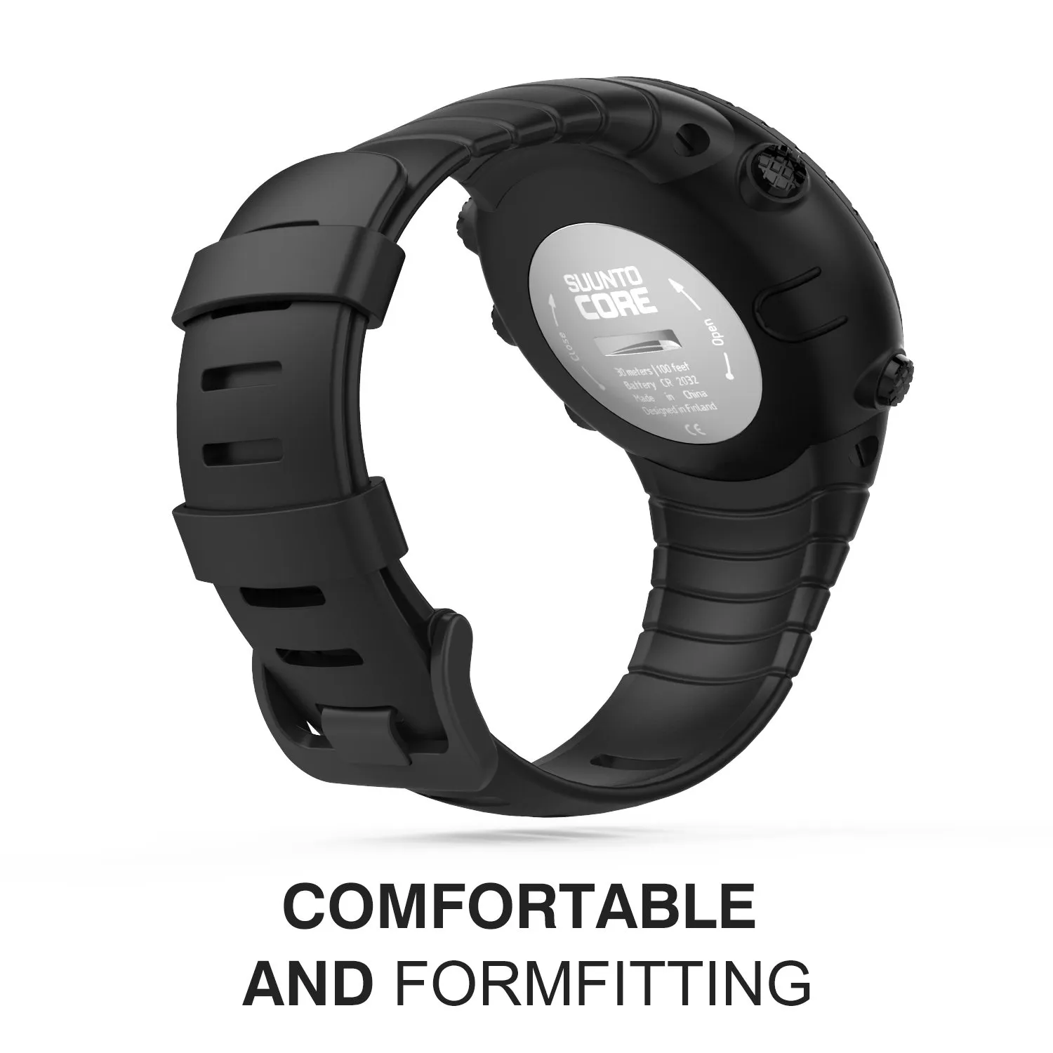 MoKo Cinturino Suunto Core Nero Orologio Sport ricambio