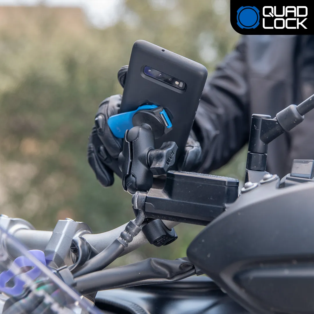 Quad Lock kit moto adattatore sfera 1" Pixel antishock