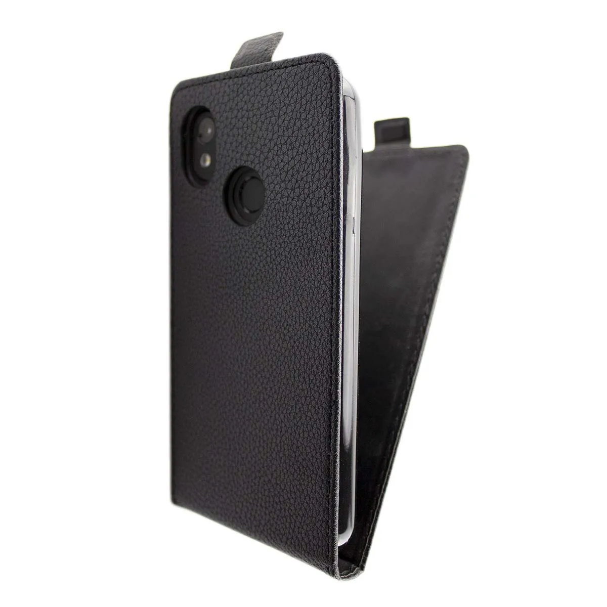 caseroxx Flip Cover custodia Cat S52 nera libro